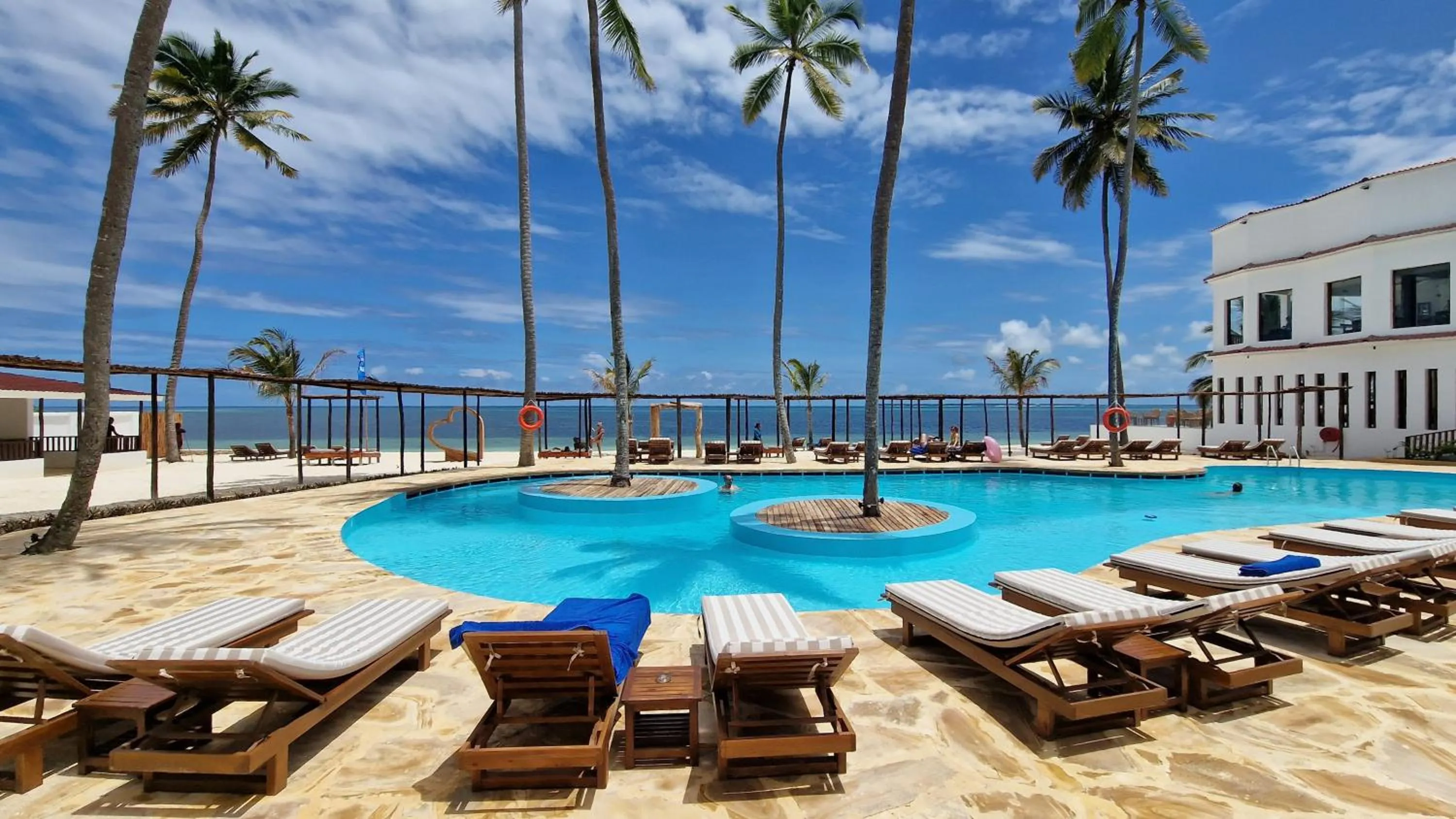 Pool view in Dream of Zanzibar Resort & Spa - Premium All Inclusive