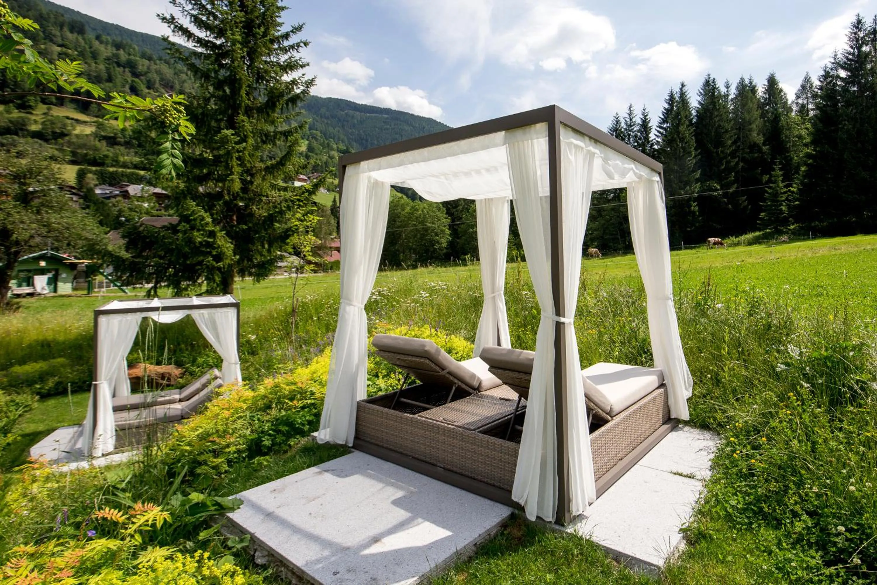 Garden in Family & Sporthotel Kärntnerhof