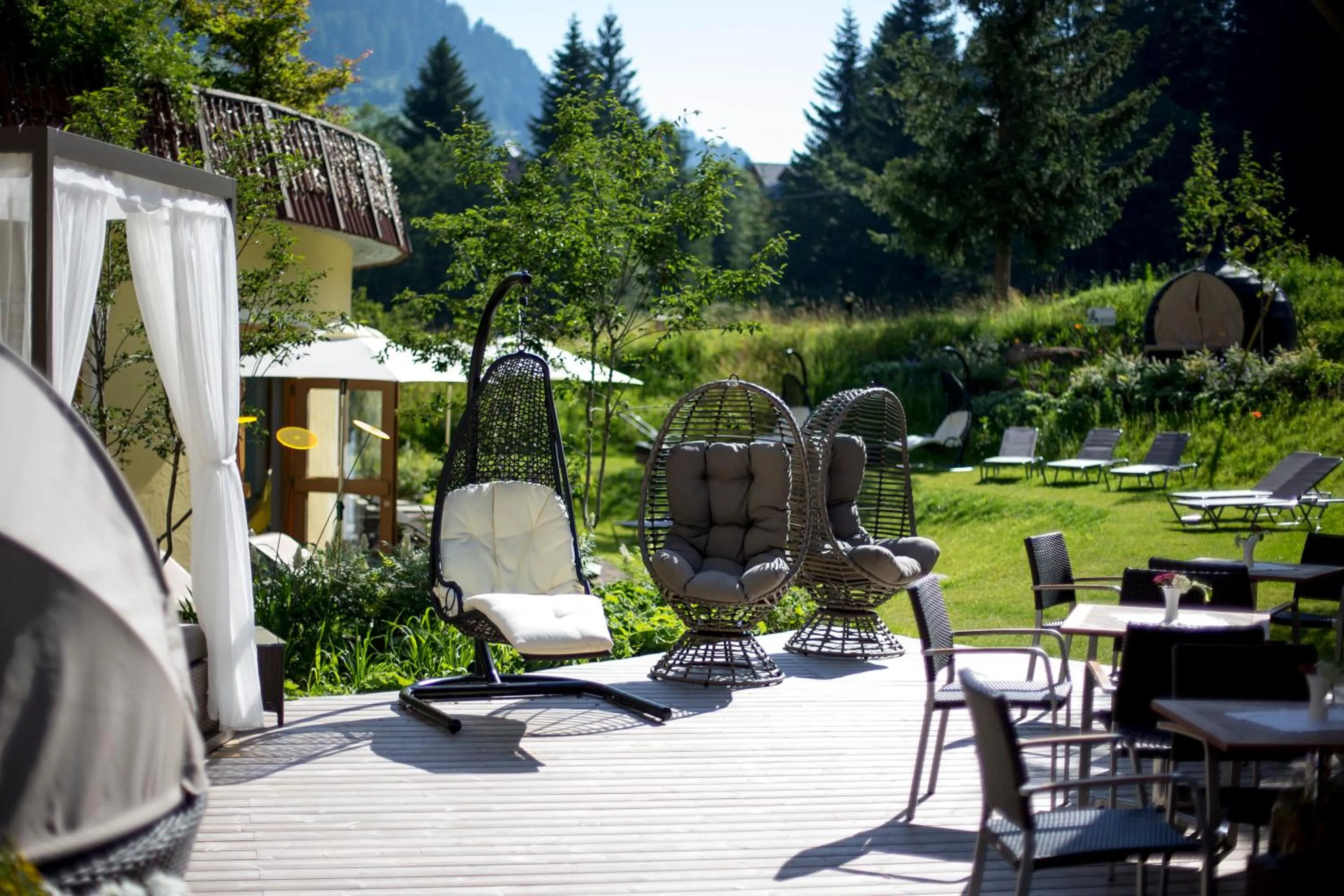 Balcony/Terrace in Family & Sporthotel Kärntnerhof