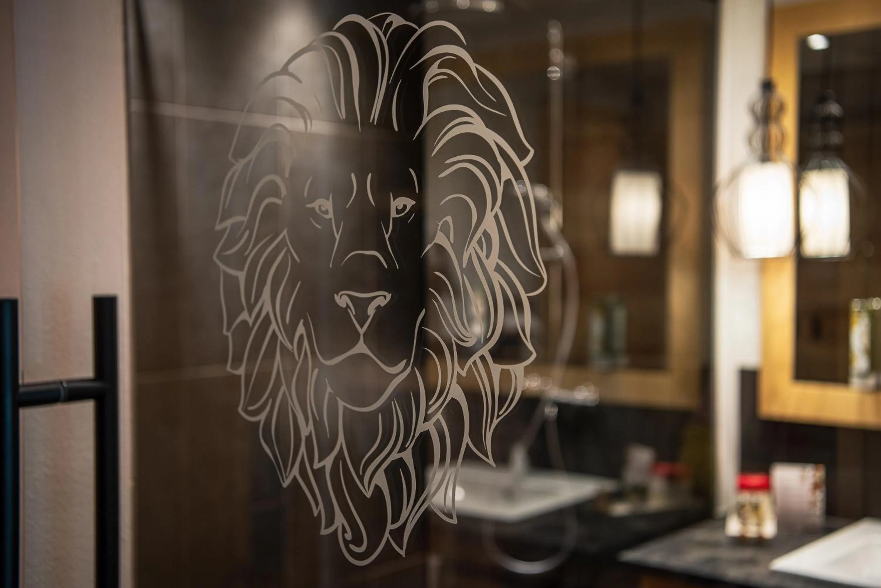 Bathroom in Hotel Der Löwe LEBE FREI