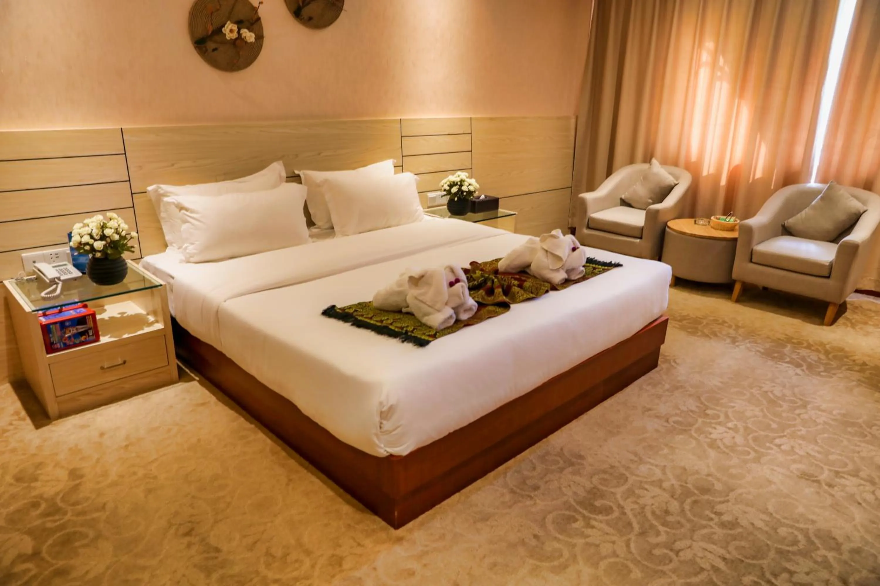 Bed in Dansavanh Namngum Resort