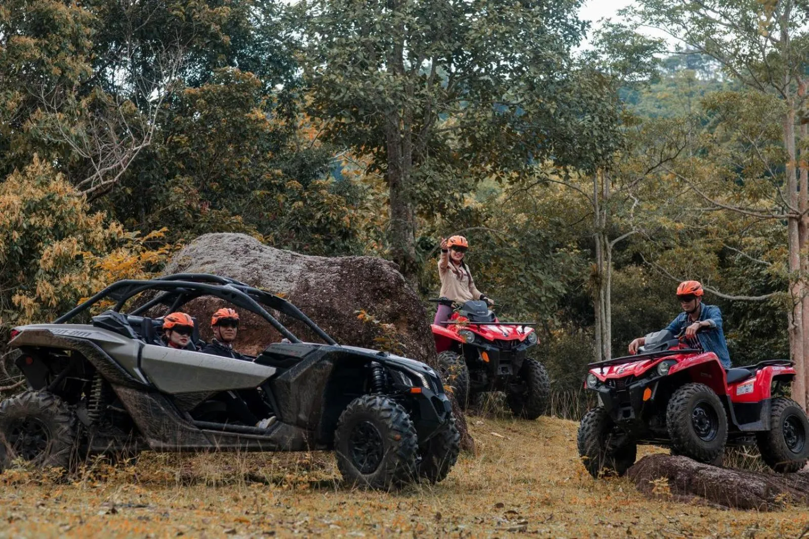 Natural landscape in Dansavanh Namngum Resort