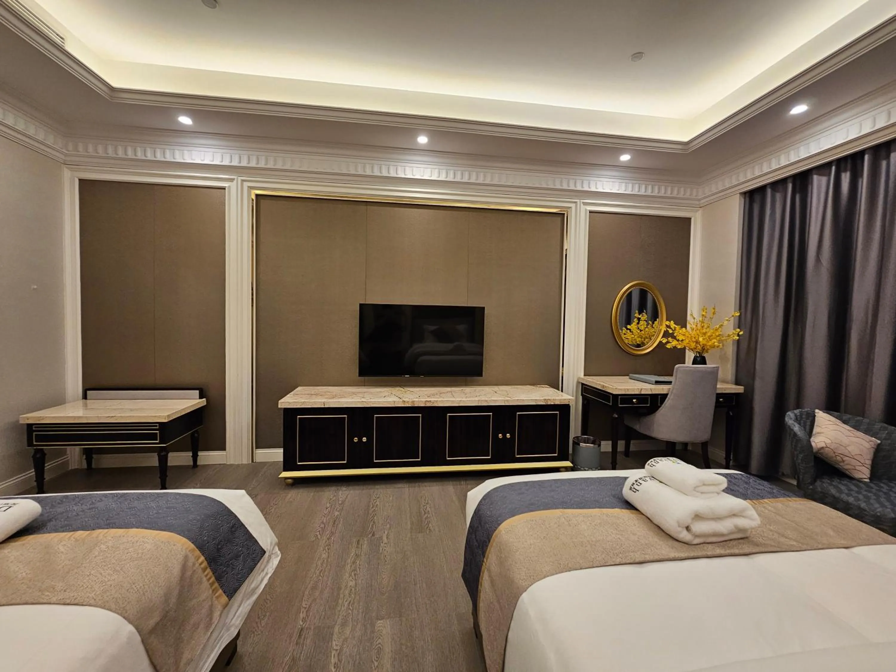 TV and multimedia, Bed in Dansavanh Namngum Resort