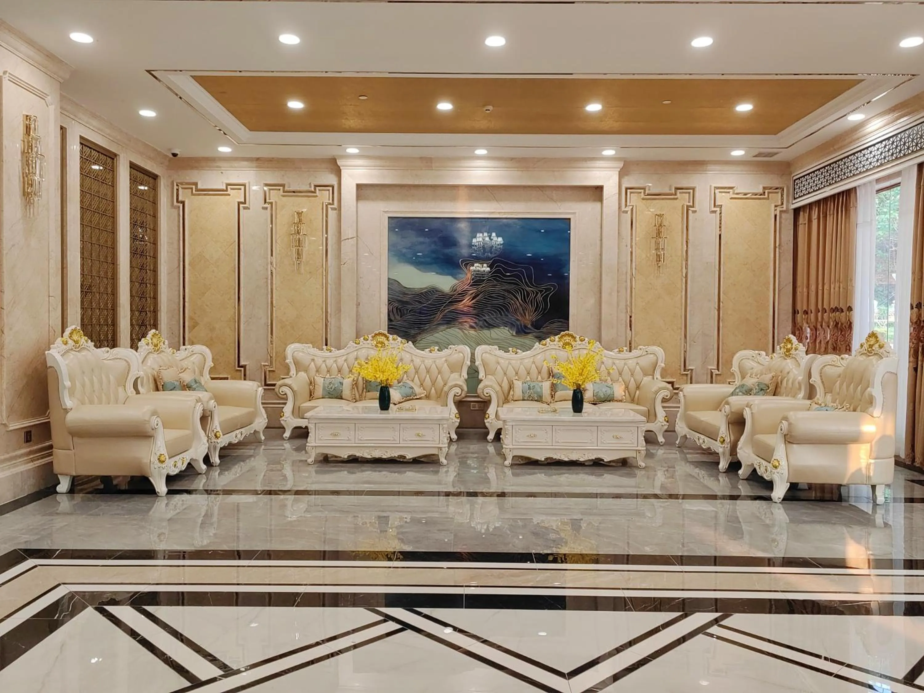 Lobby or reception in Dansavanh Namngum Resort