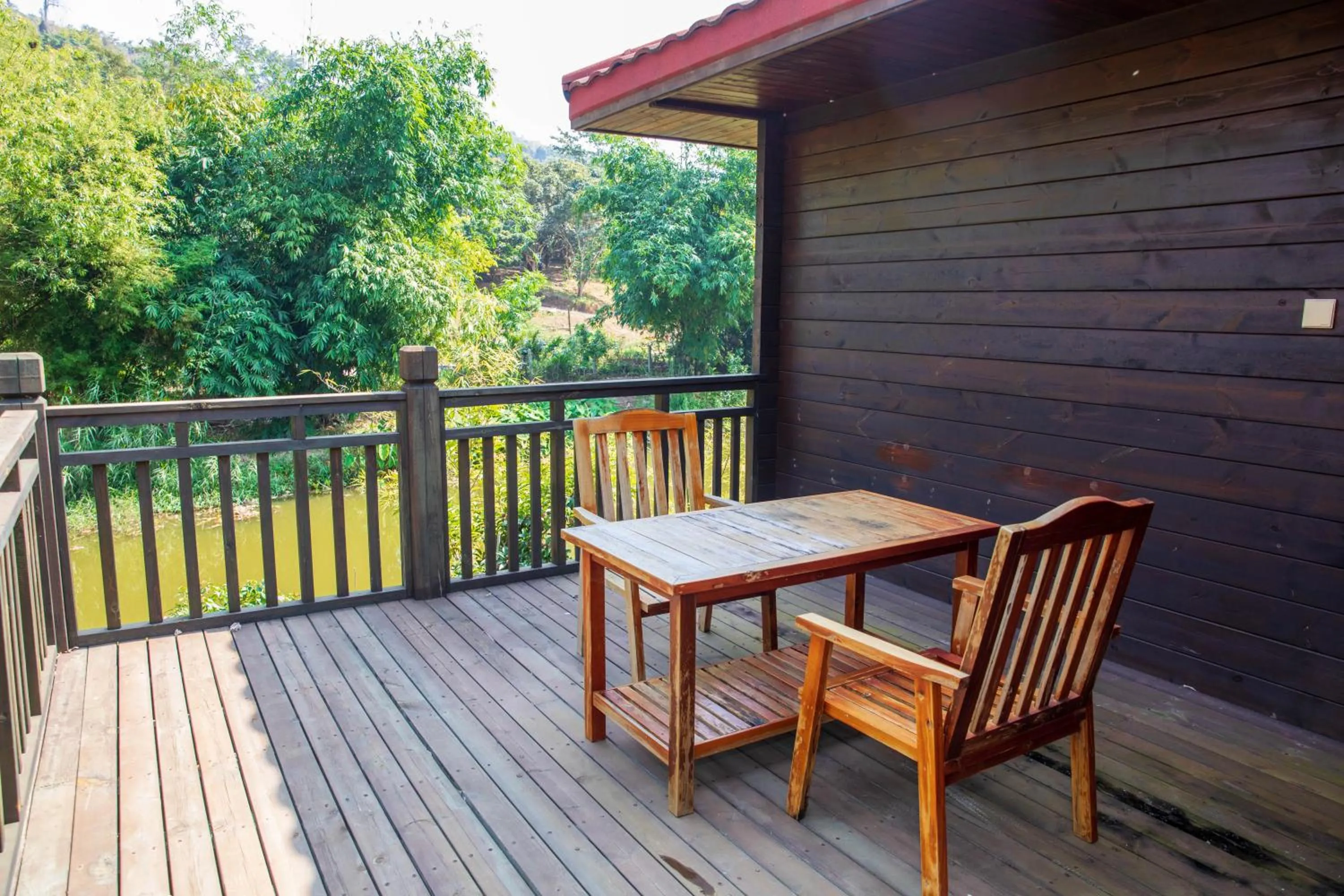 Balcony/Terrace in Dansavanh Namngum Resort