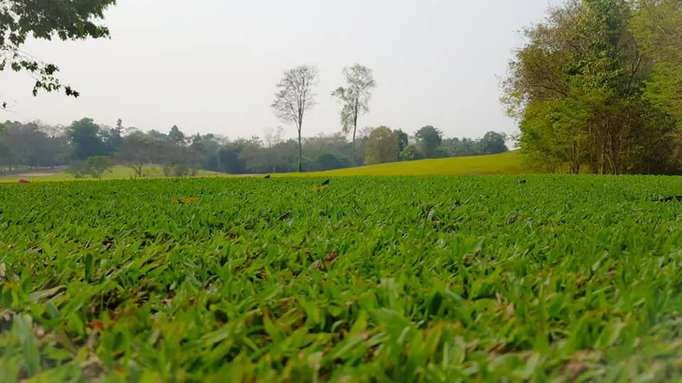 Golfcourse in Dansavanh Namngum Resort