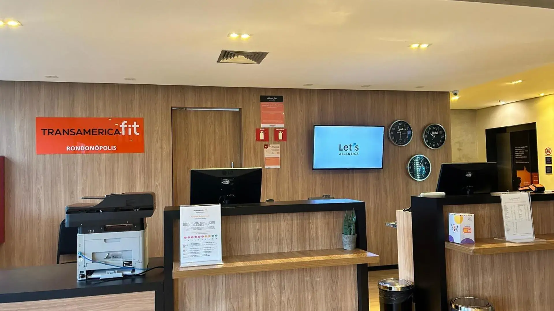 Lobby or reception in Transamerica Fit Rondonopolis Lobby or reception in Transamerica Fit Rondonopolis