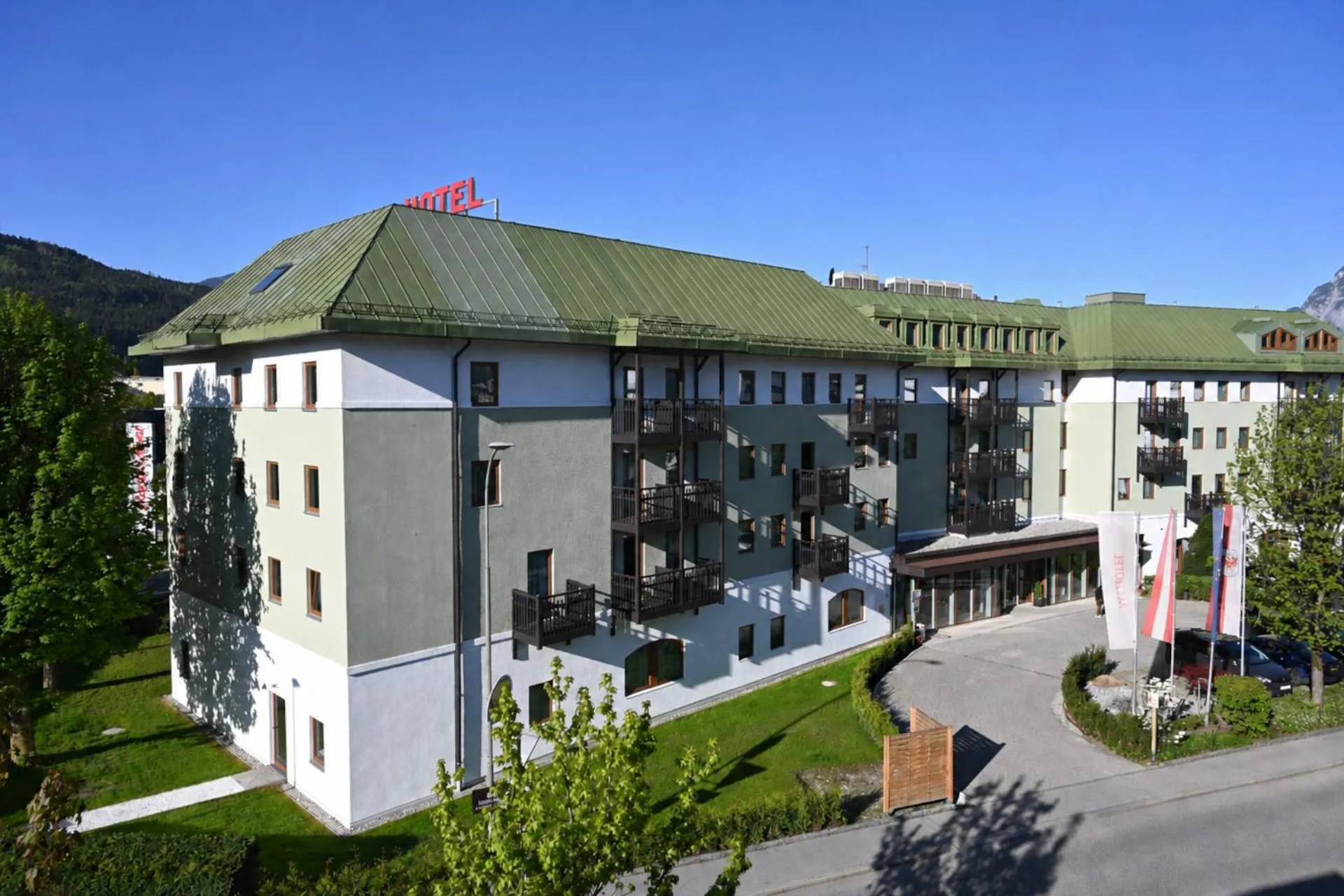 Property building in Alphotel Innsbruck
