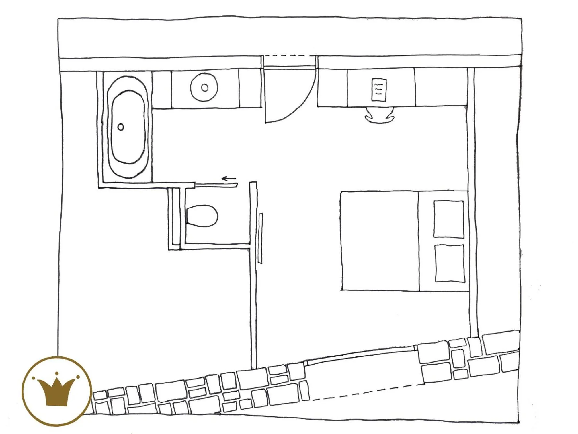 Photo of the whole room in Estafête