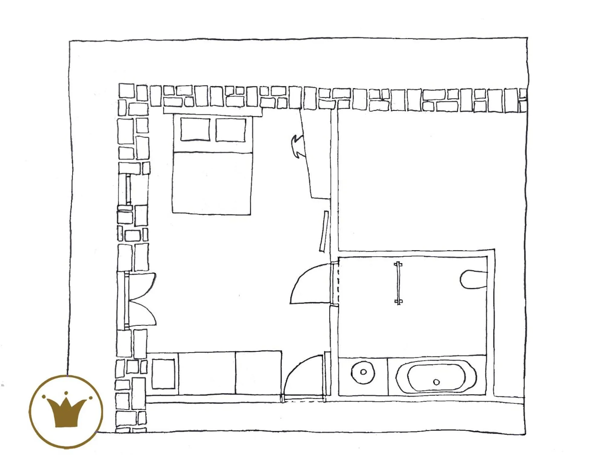 Photo of the whole room in Estafête