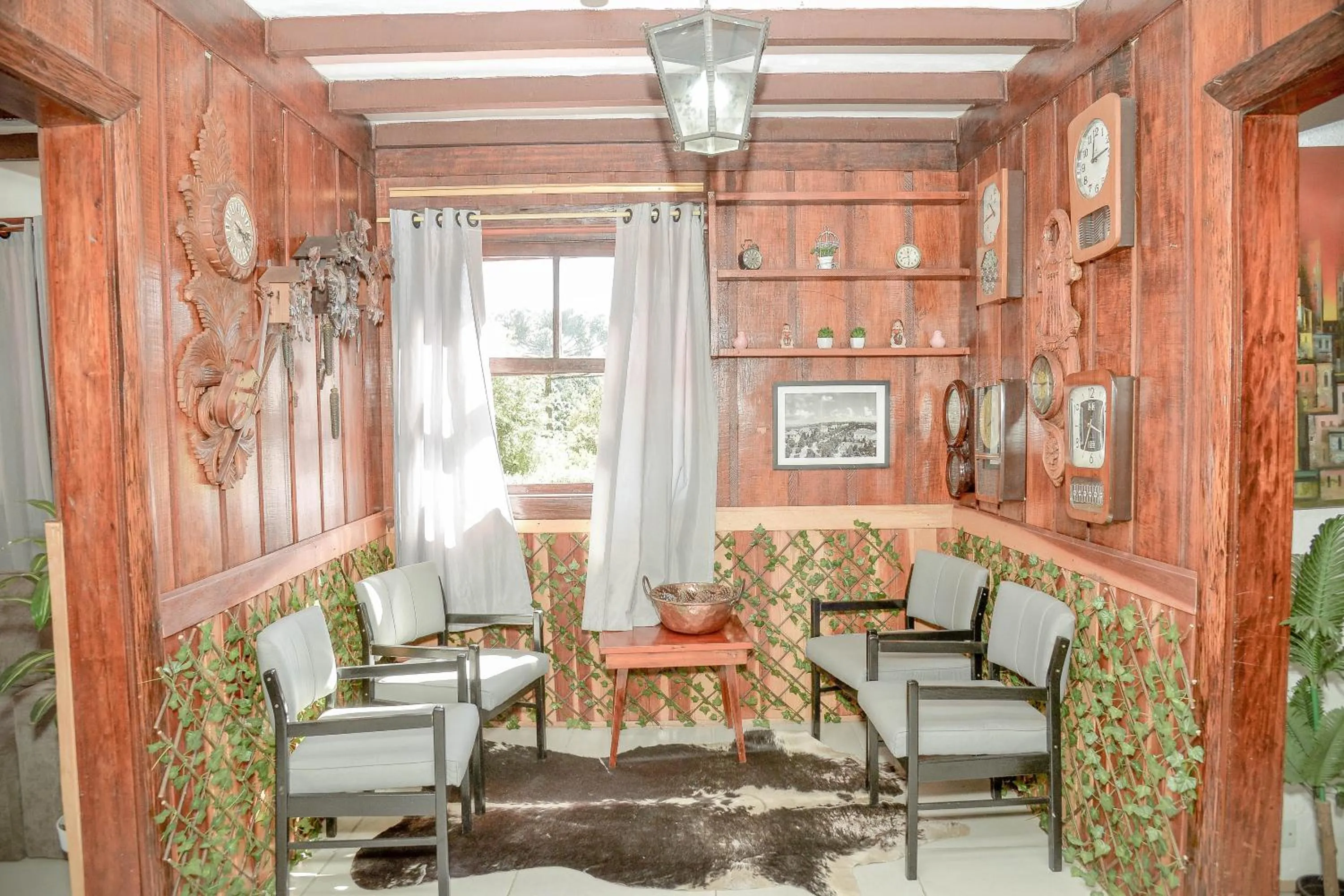 Living room in Refúgio Alpino Economy