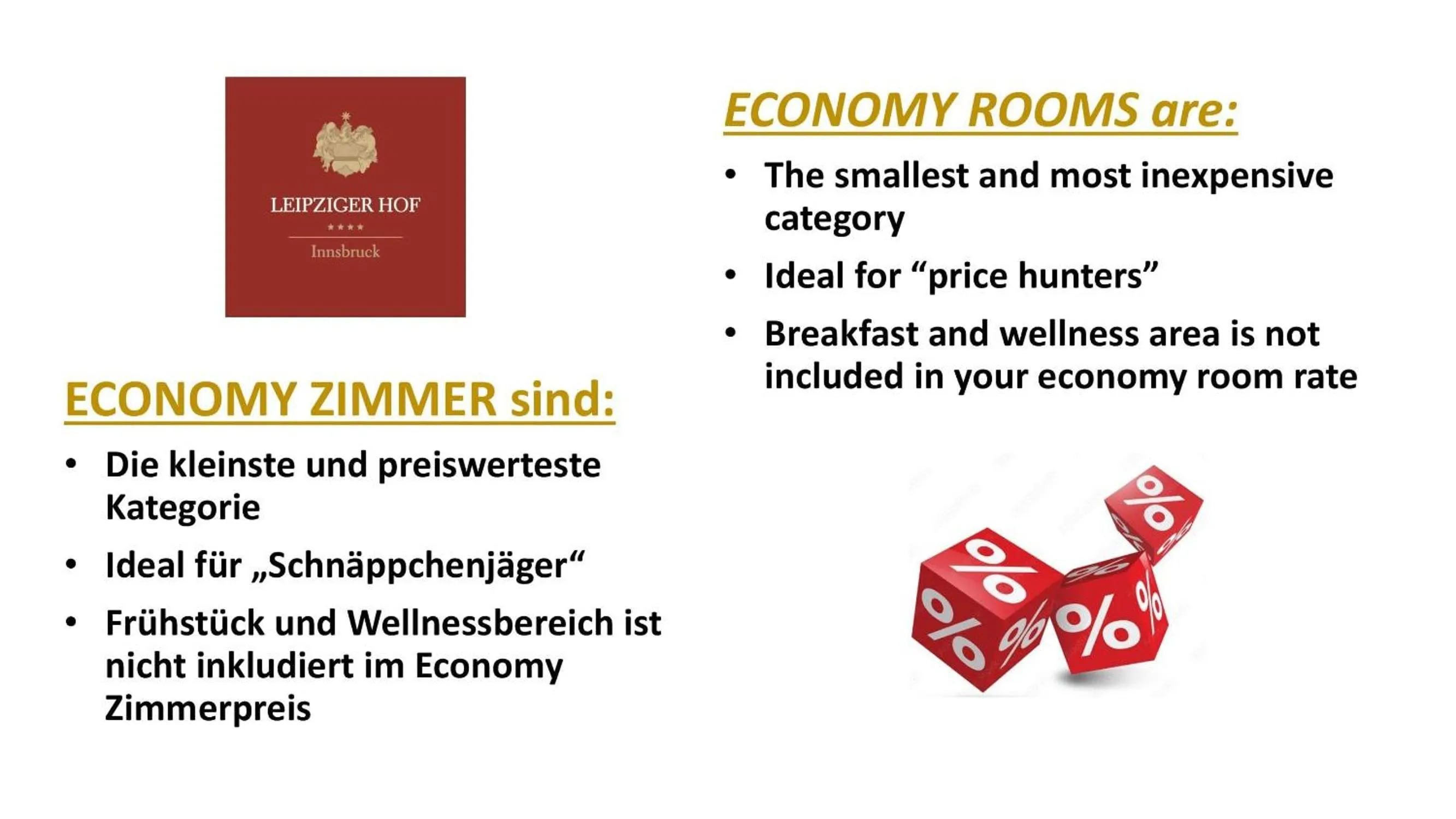 Property logo or sign in Leipziger Hof Innsbruck