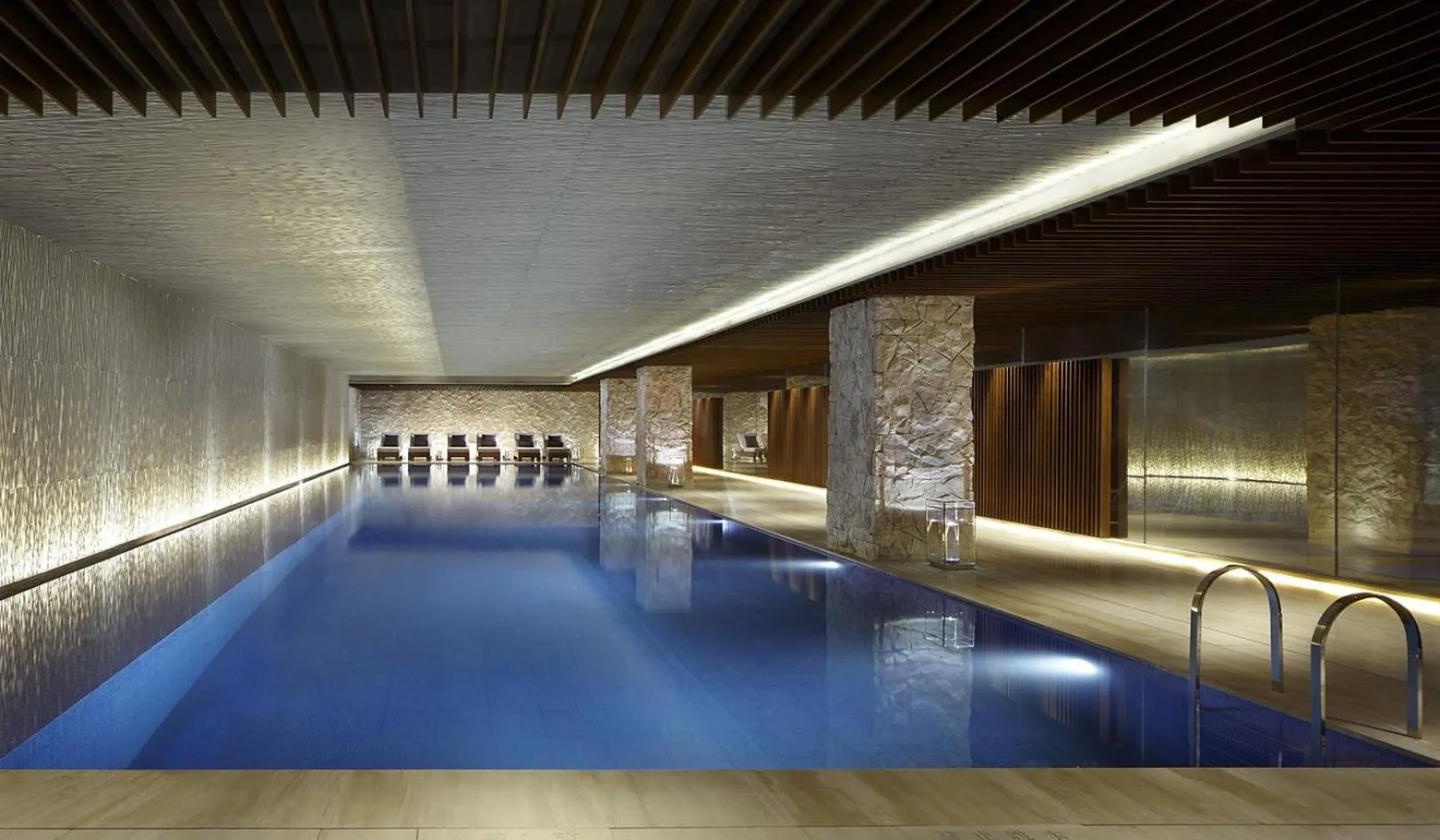 Swimming pool in The Ritz-Carlton, Tianjin