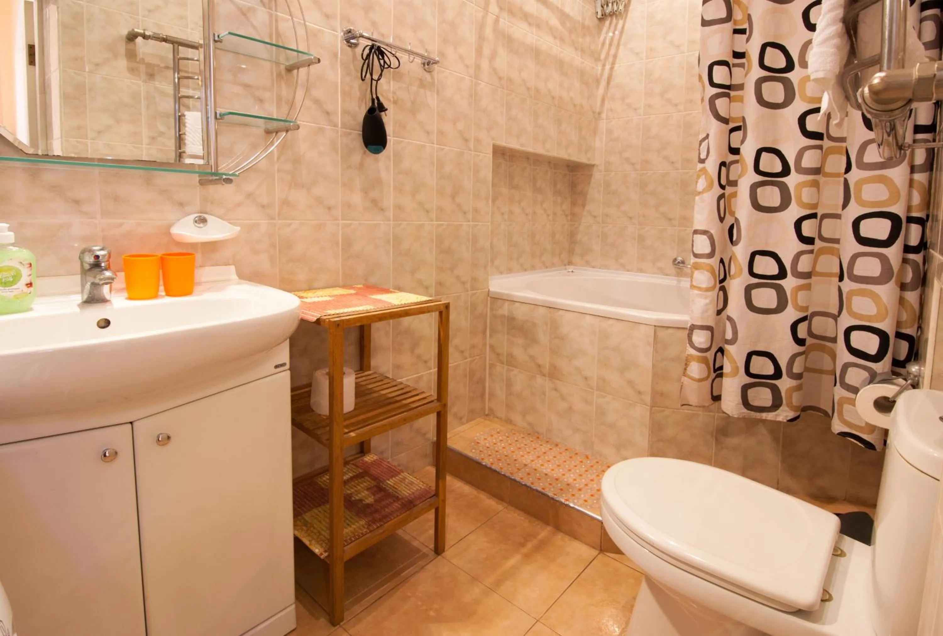 Bathroom in Home Hotel Apartments on Mykhailivska Square - Kiev
