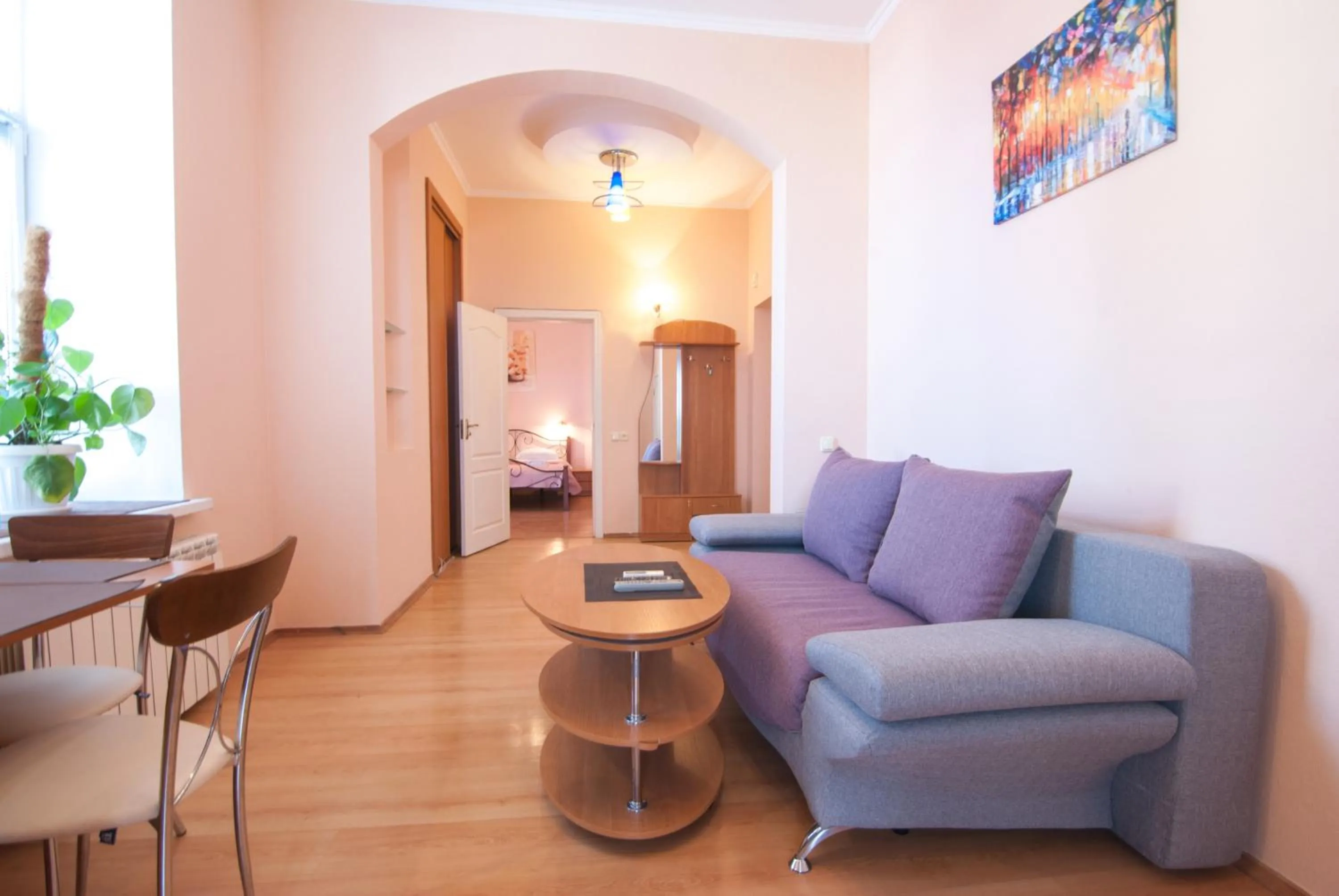 Living room in Home Hotel Apartments on Mykhailivska Square - Kiev