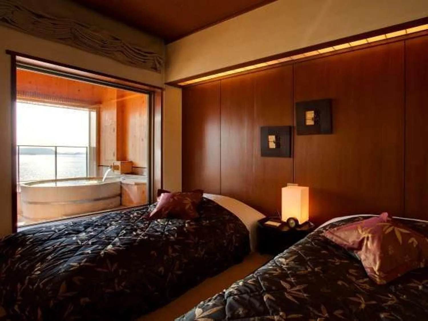 Decorative detail in Shodoshima International Hotel