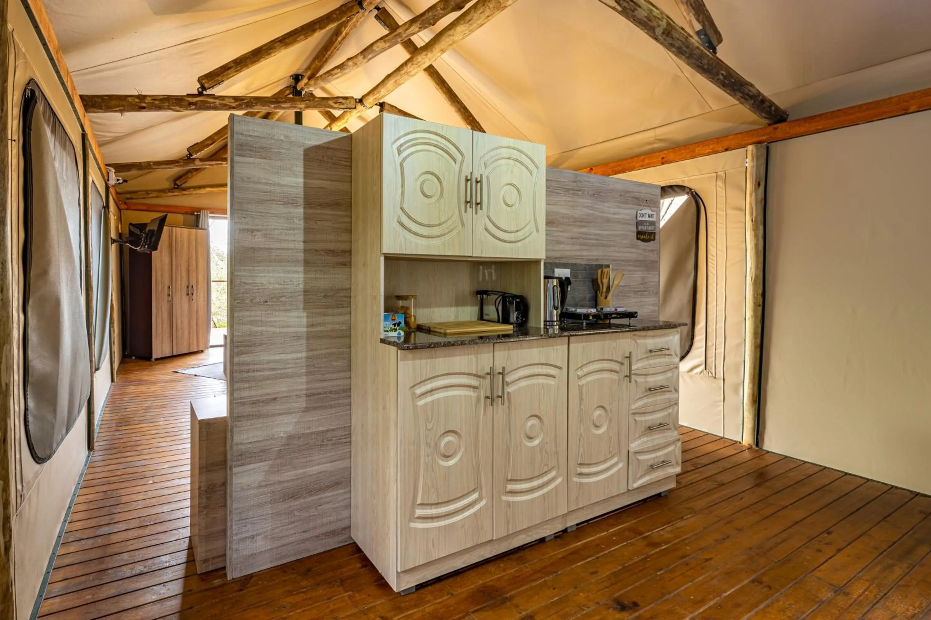 Kitchen or kitchenette in Tranquil Nest