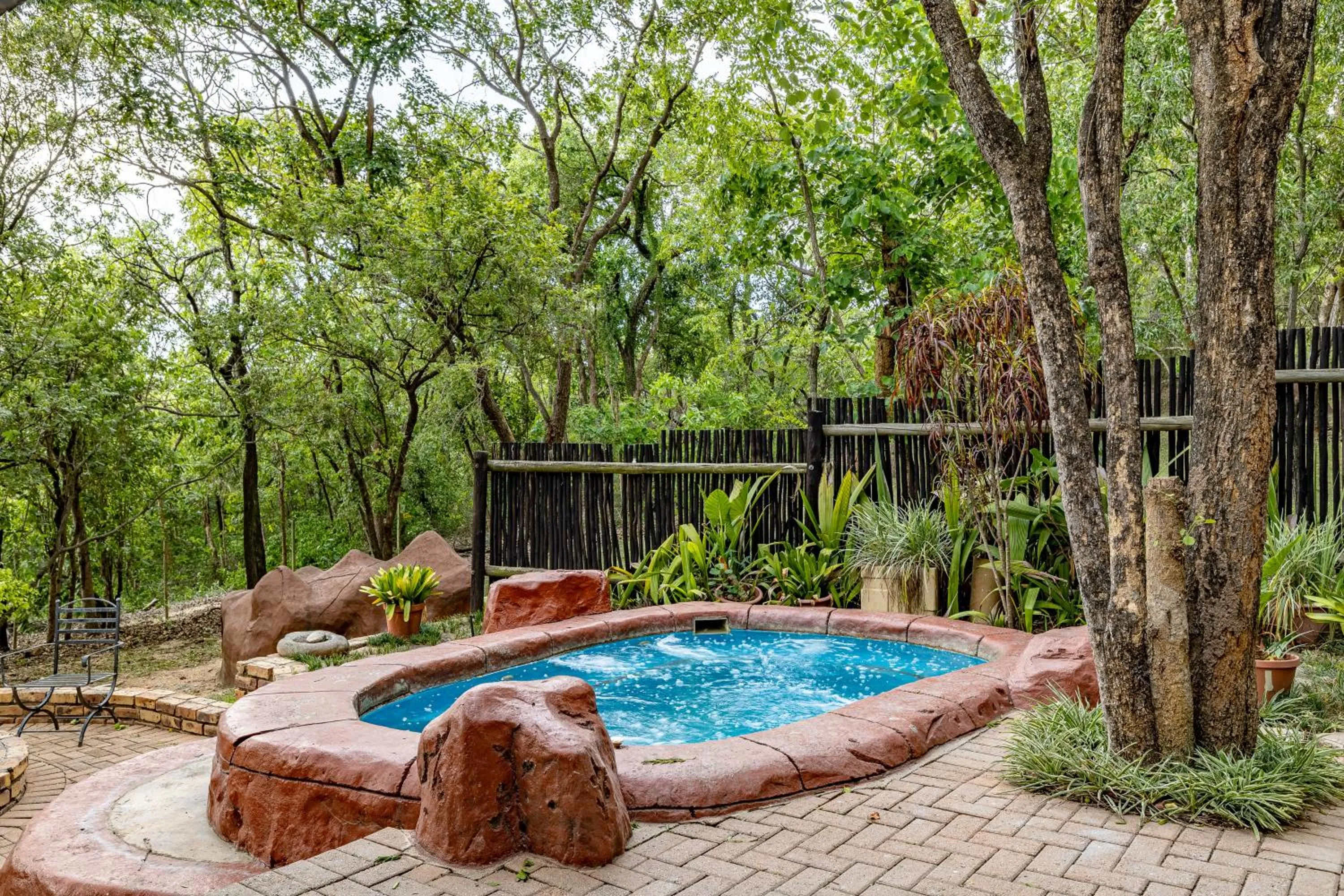 Pool view in Tranquil Nest