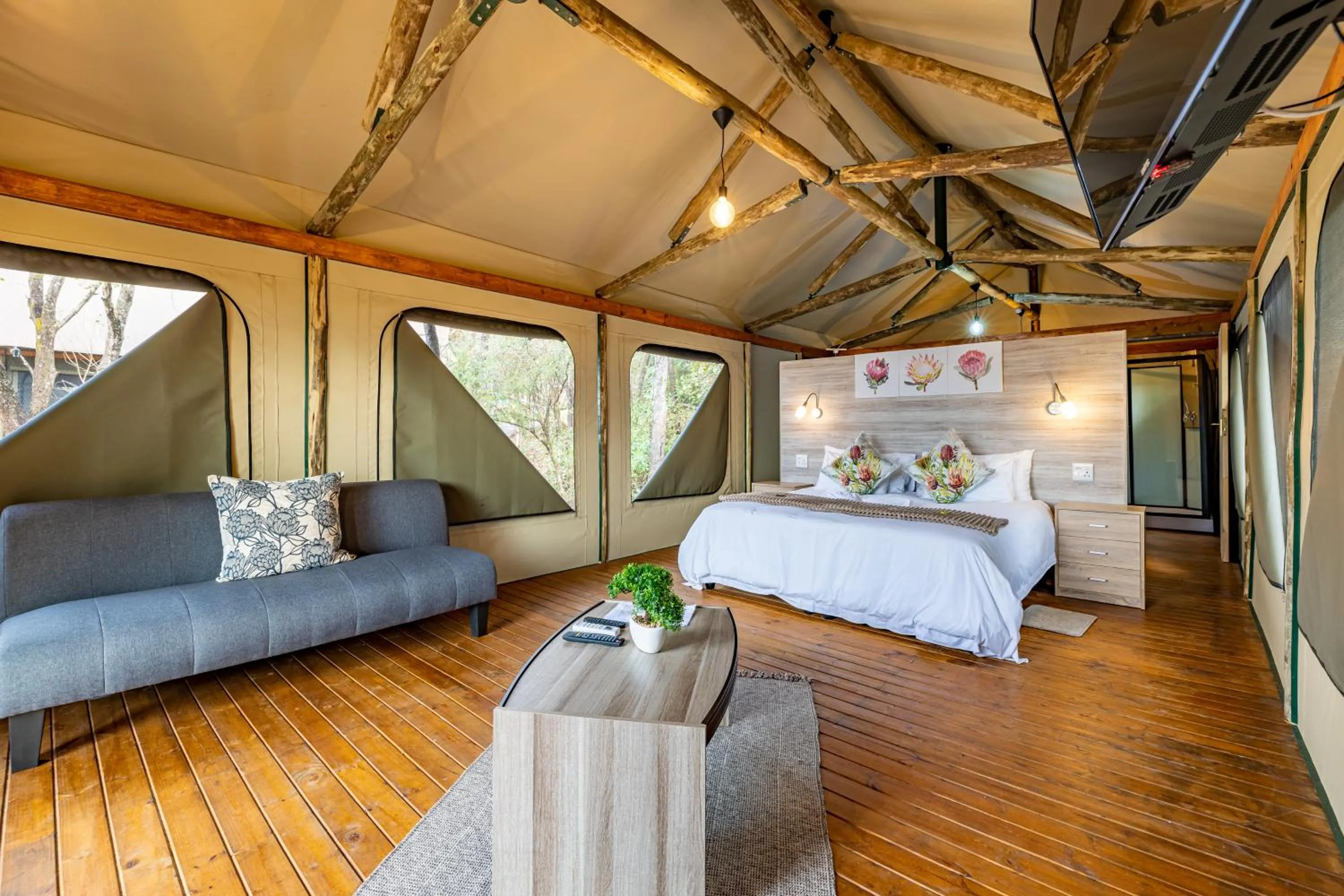Living room in Tranquil Nest