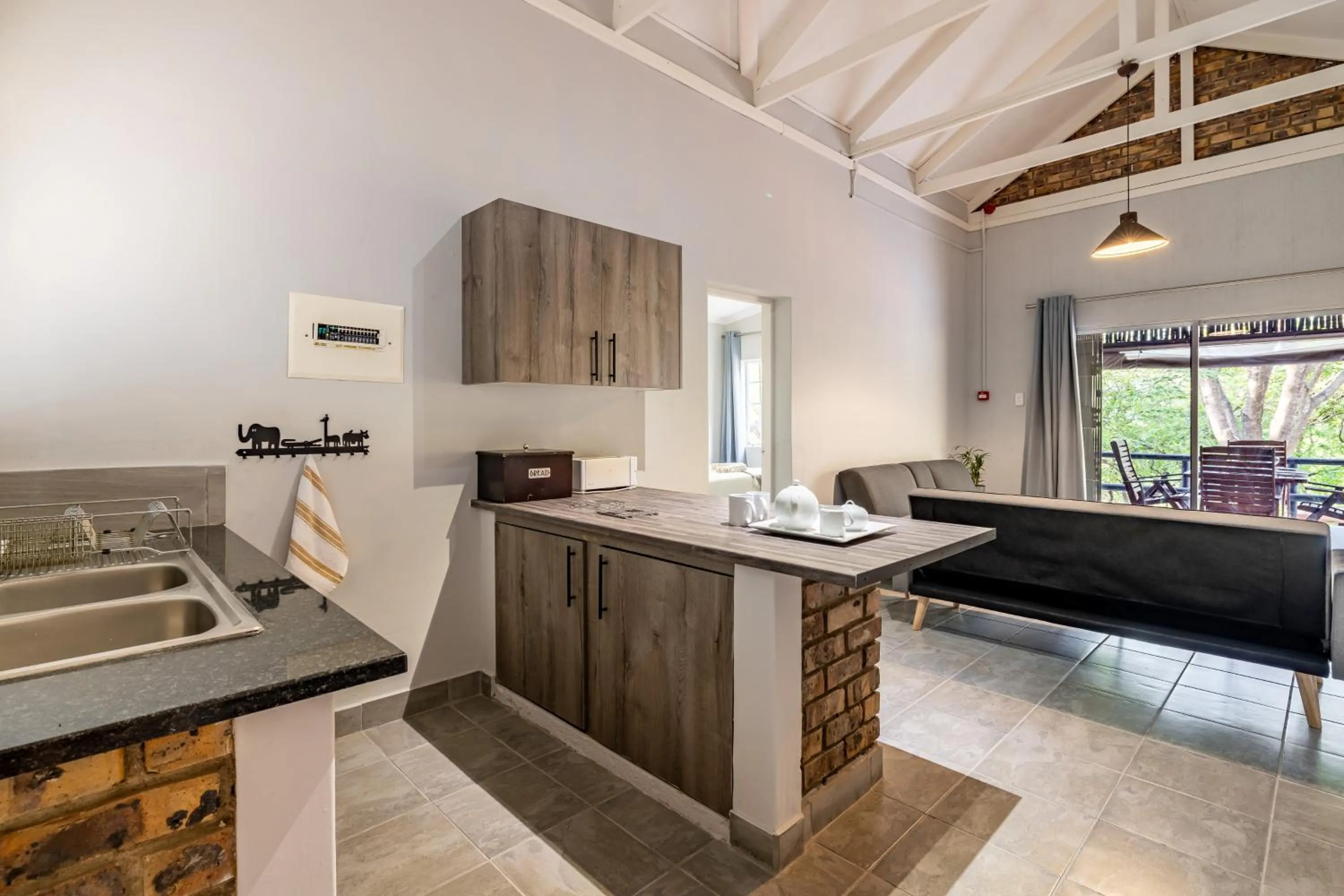 Kitchen or kitchenette in Tranquil Nest