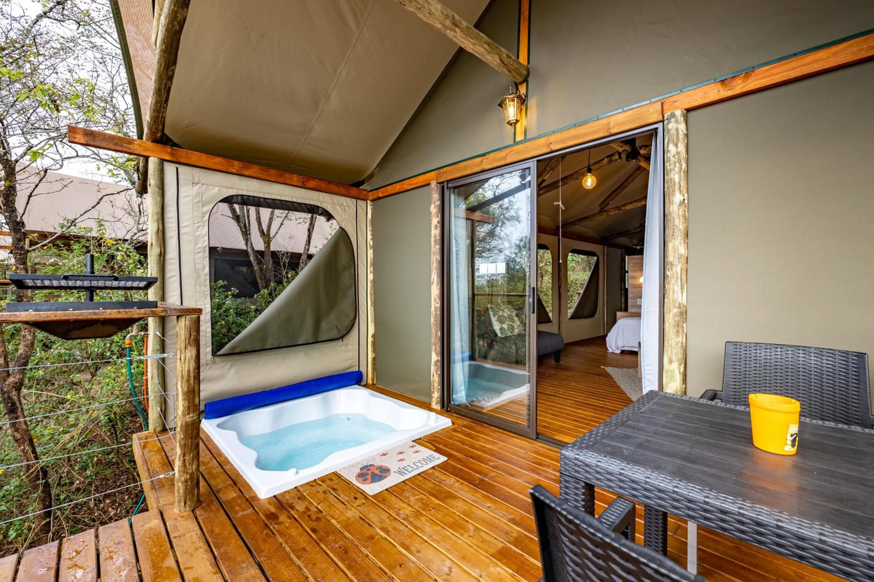 Patio in Tranquil Nest