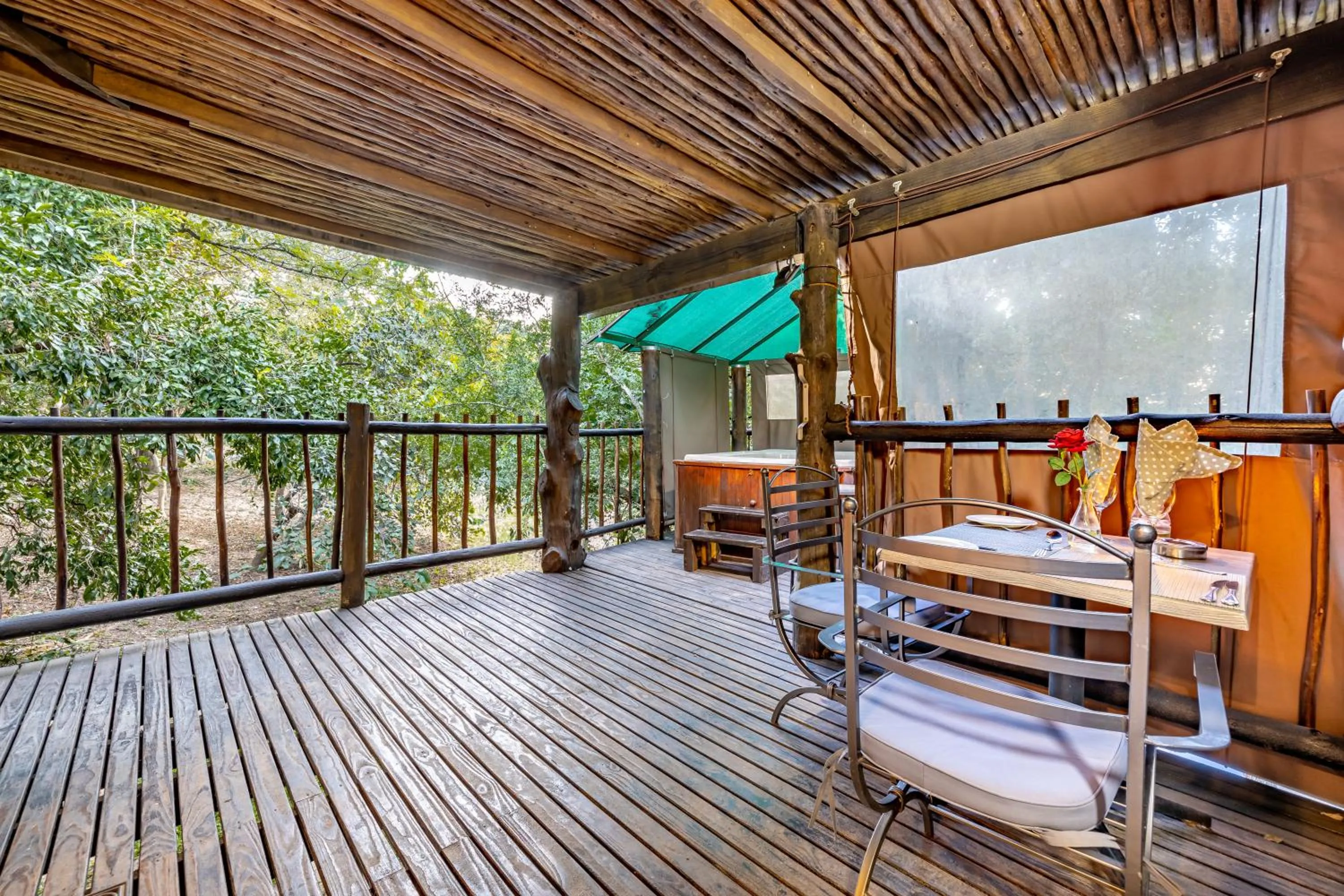 Patio in Tranquil Nest