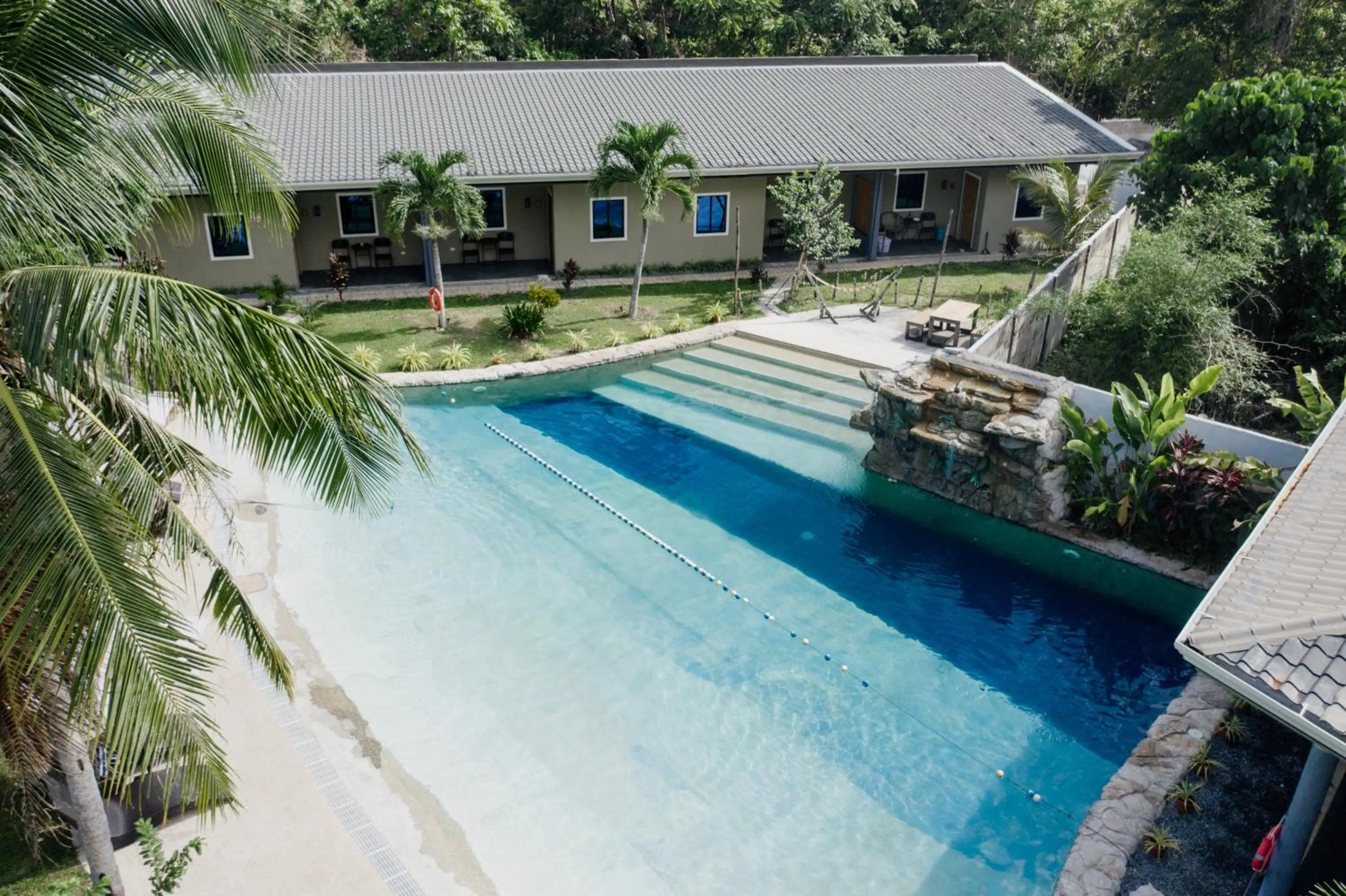 Garden in Hidden Lagoon Resort