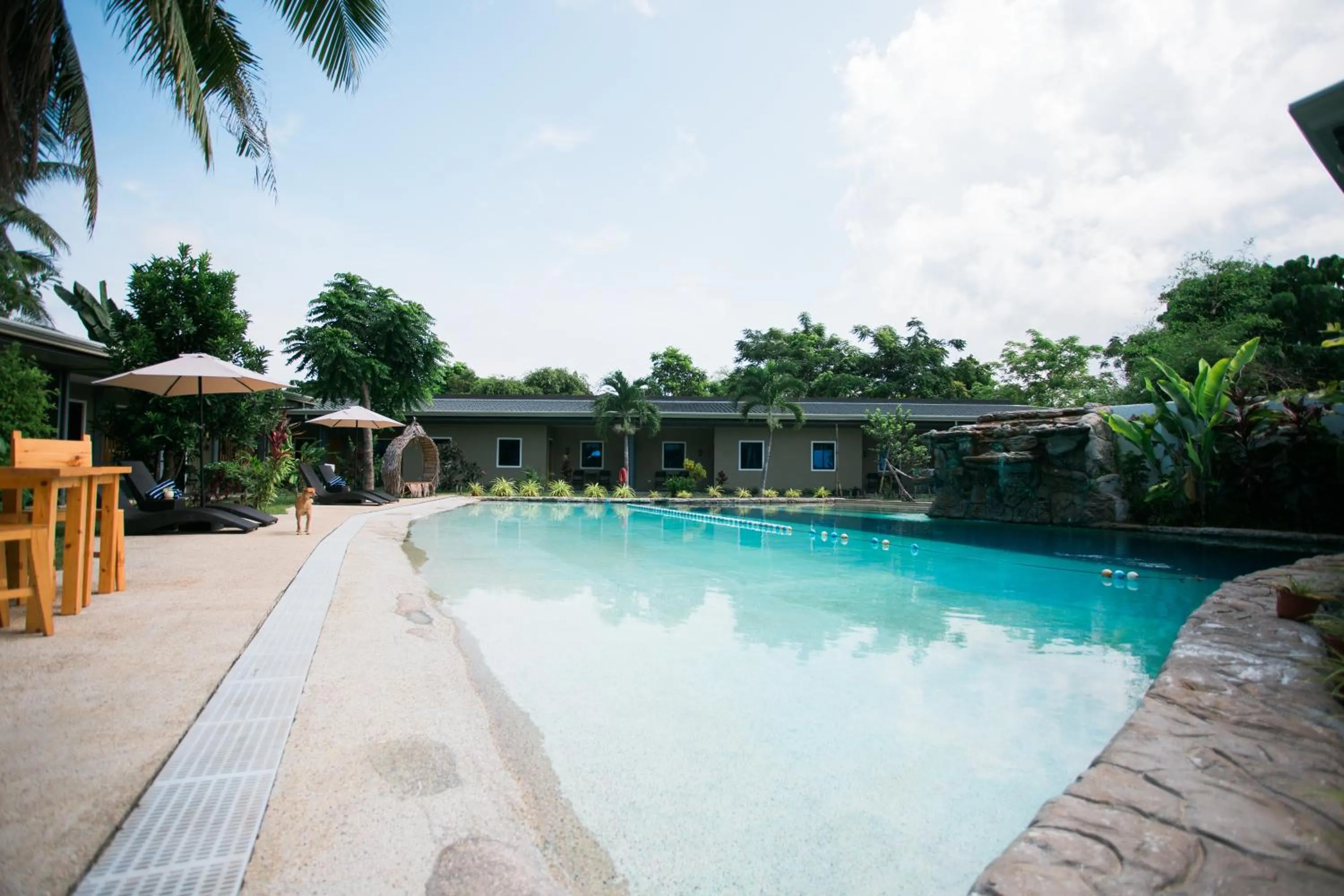 Property building in Hidden Lagoon Resort