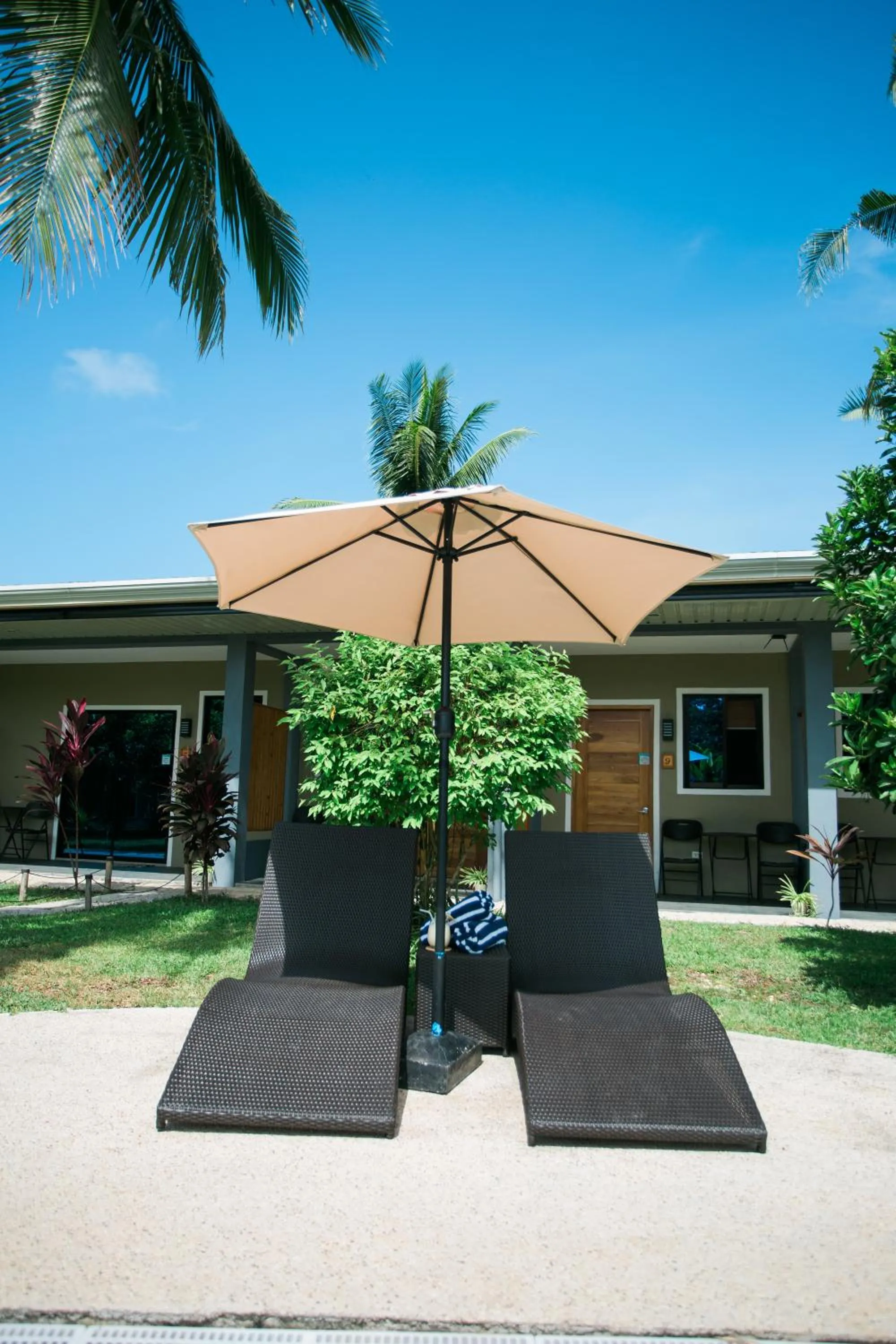 Property building in Hidden Lagoon Resort