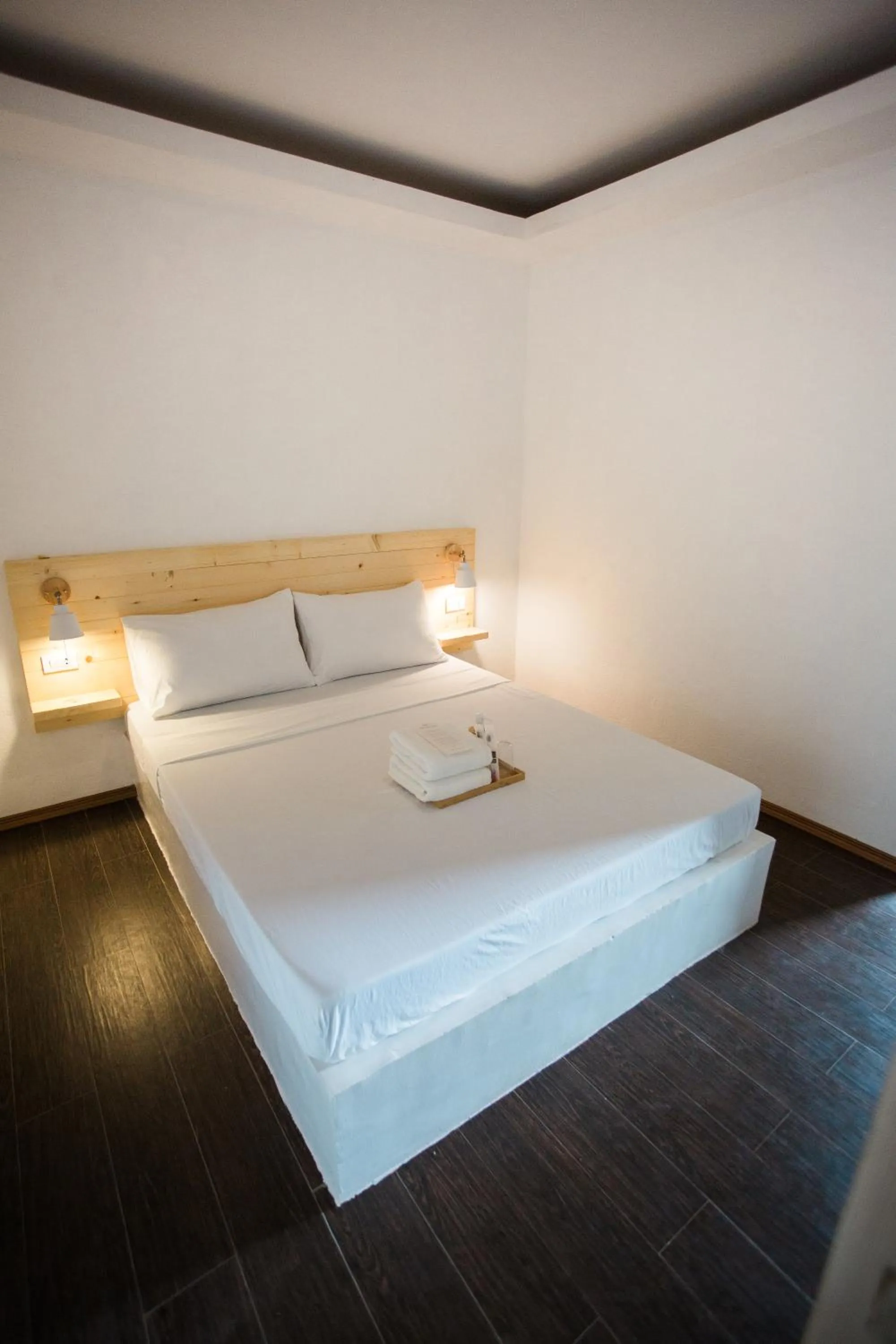 Bed in Hidden Lagoon Resort