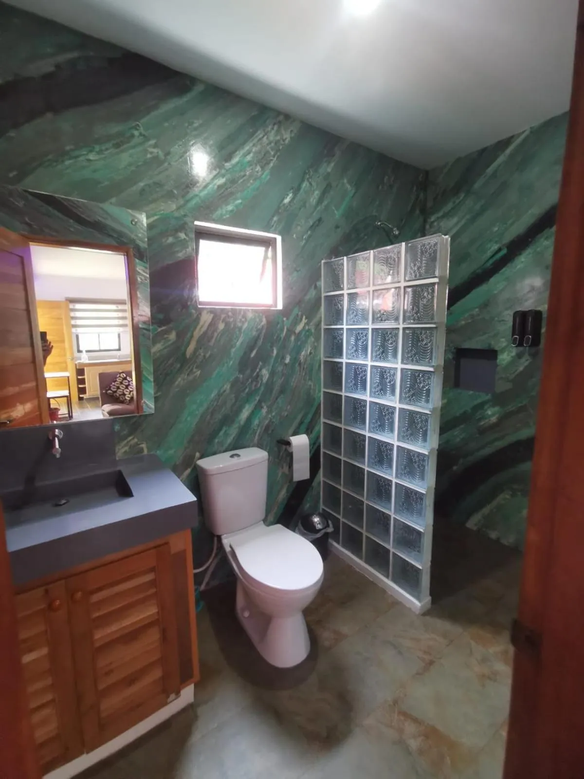 Bathroom in Hidden Lagoon Resort