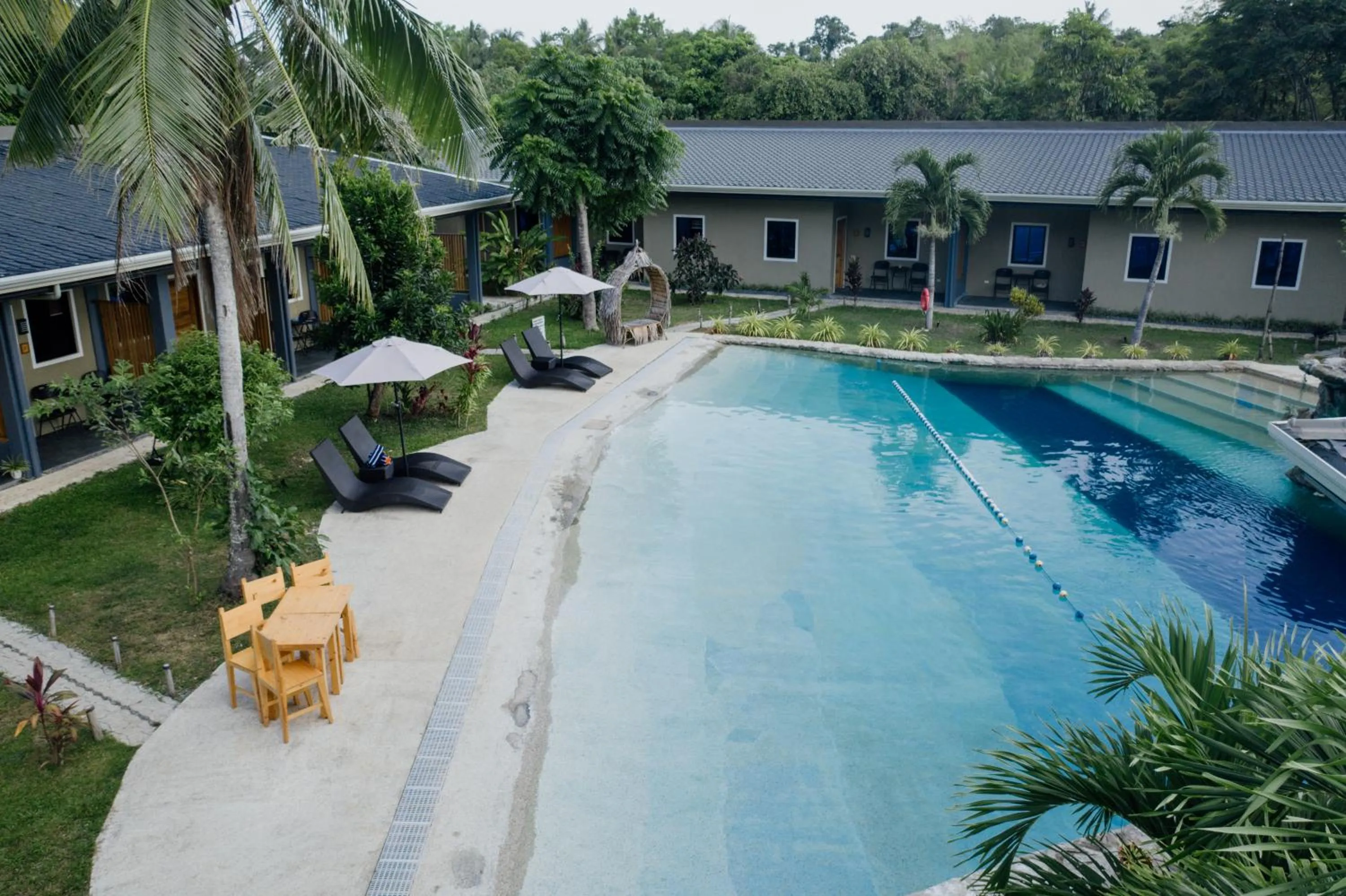 Garden in Hidden Lagoon Resort