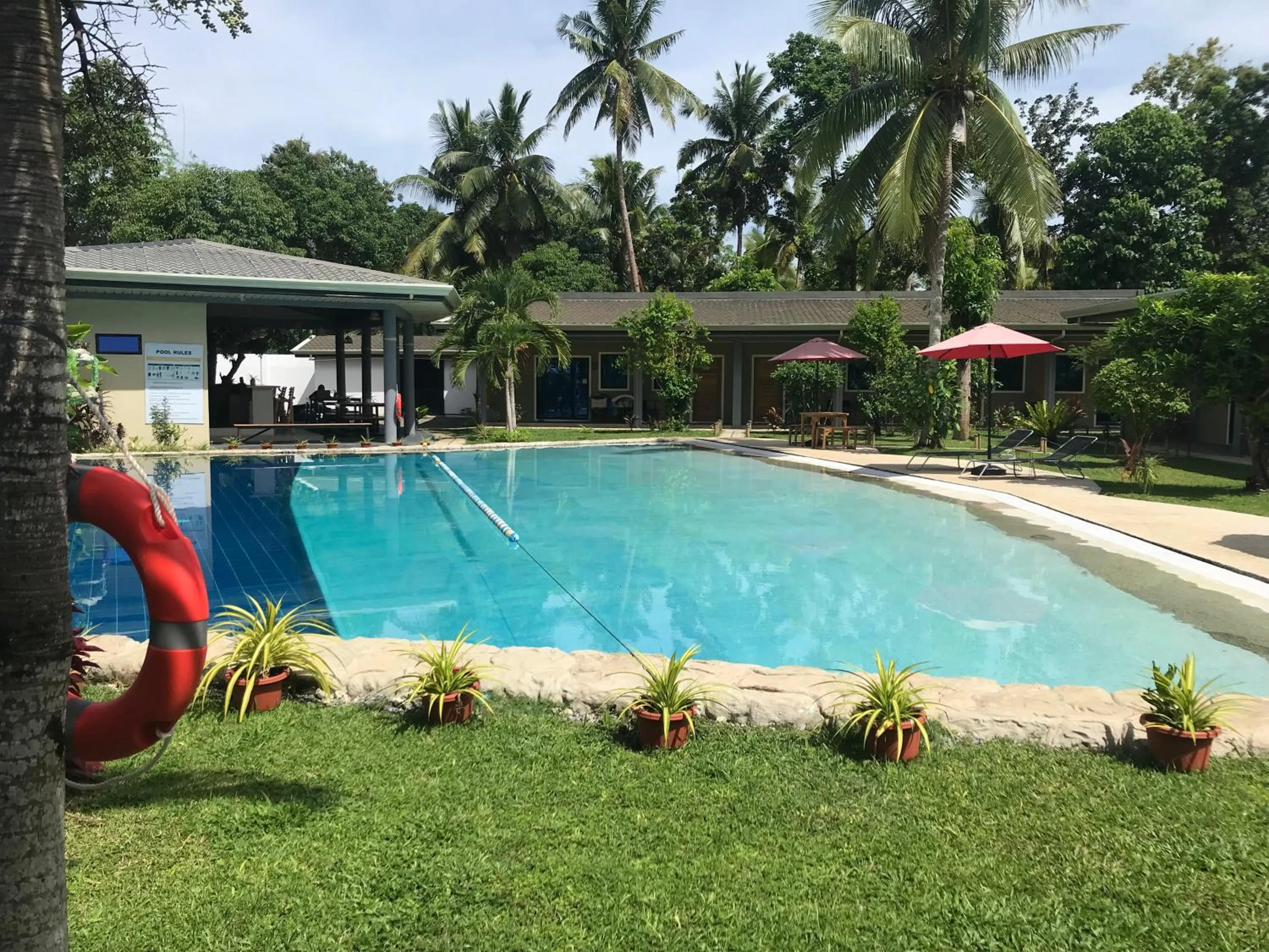 Garden in Hidden Lagoon Resort