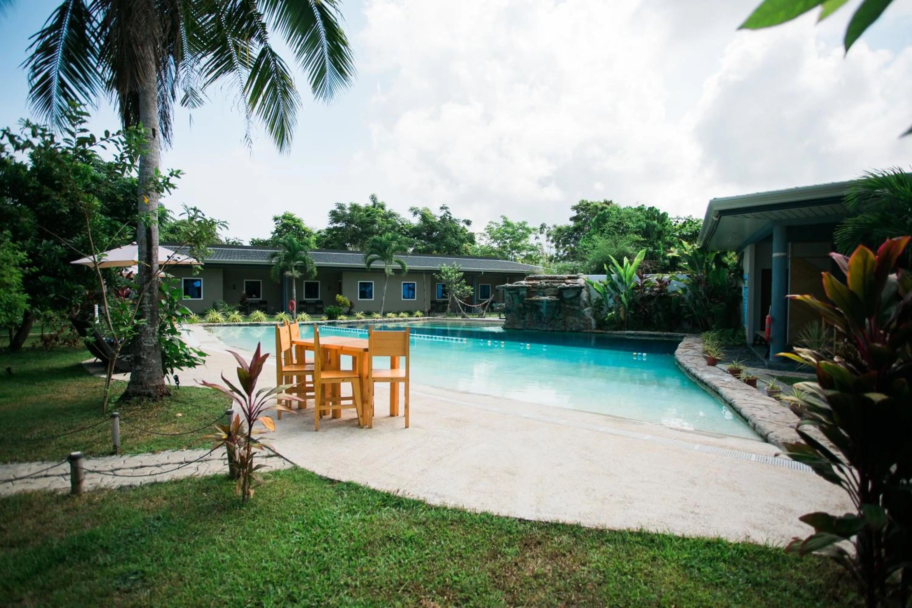 Garden in Hidden Lagoon Resort