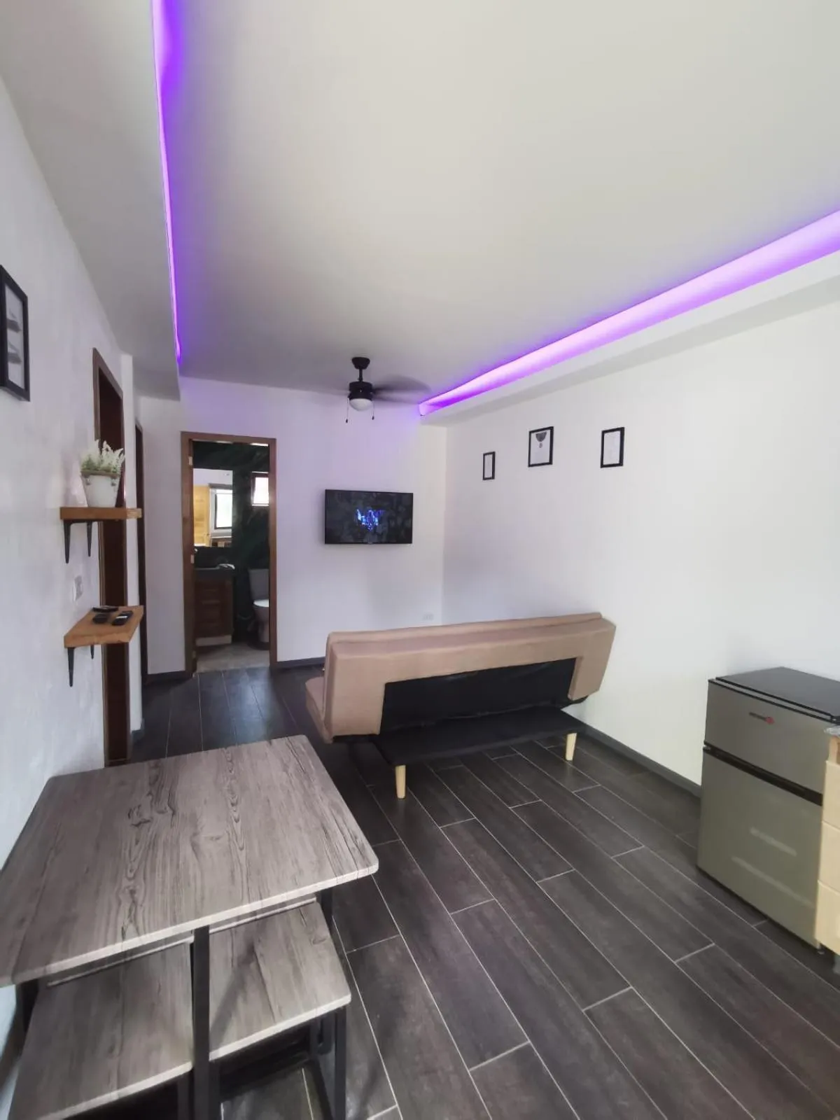 Seating area in Hidden Lagoon Resort