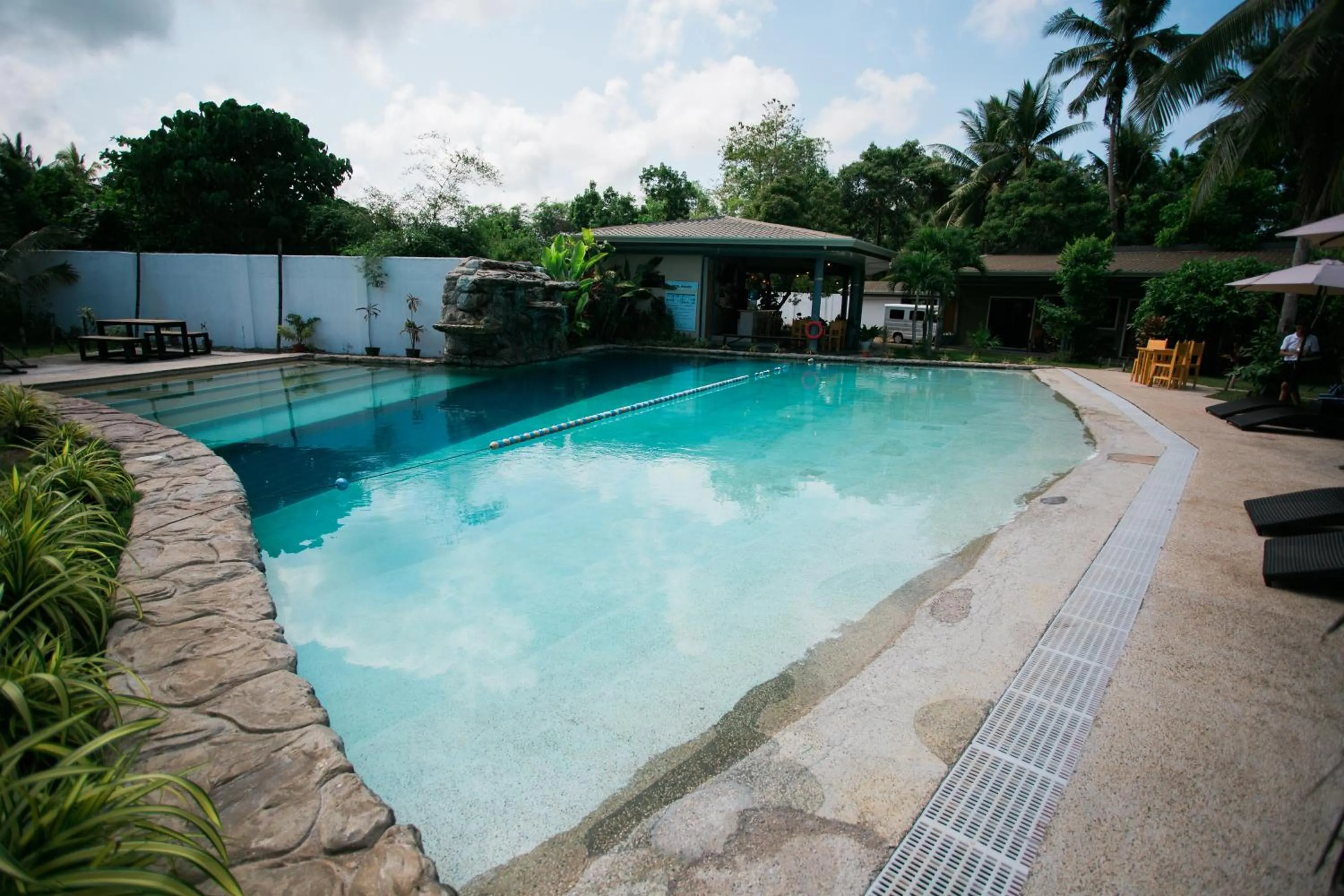 Garden in Hidden Lagoon Resort