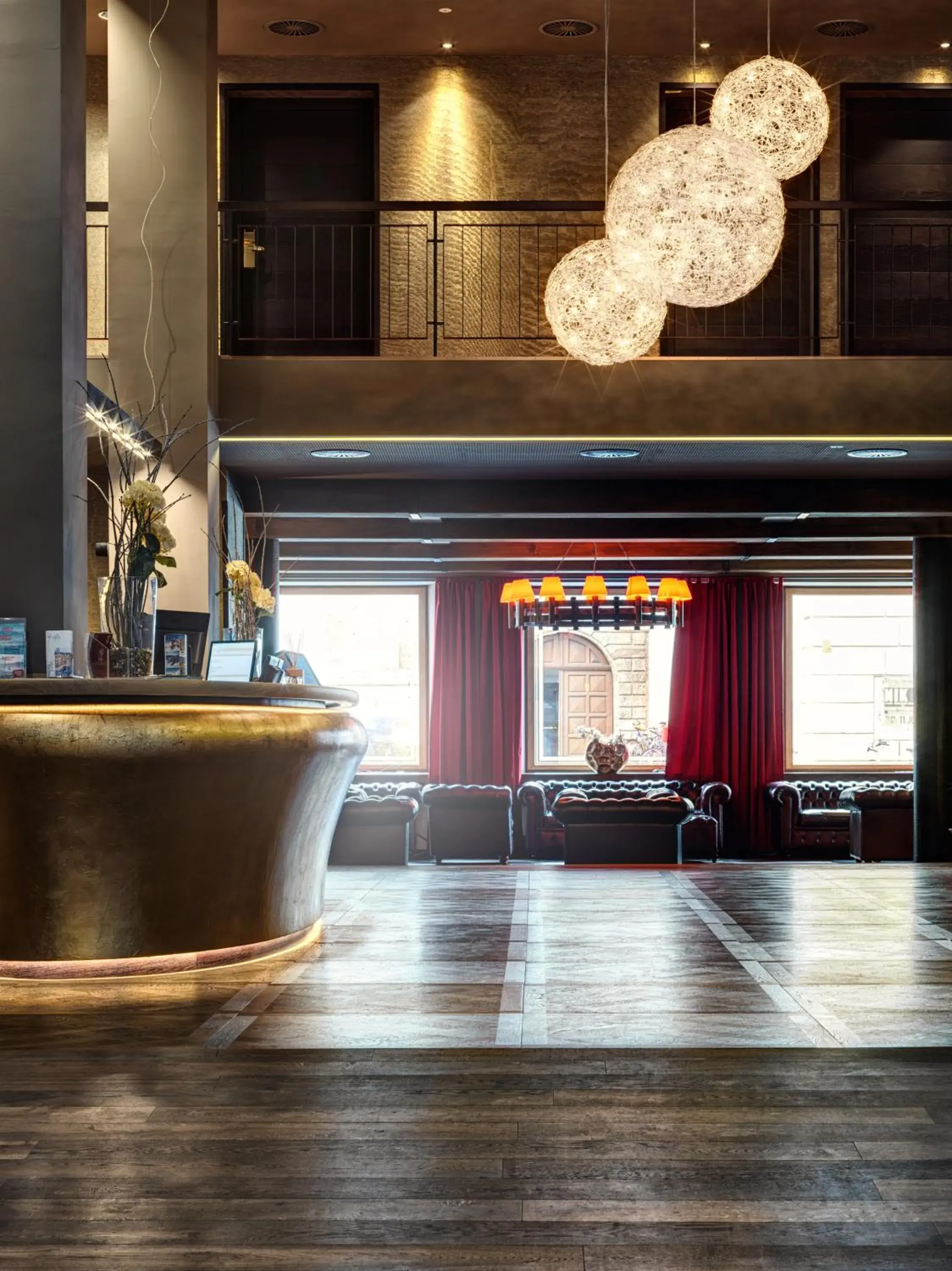 Lobby or reception in Hotel Grauer Bär Lobby or reception in Hotel Grauer Bär