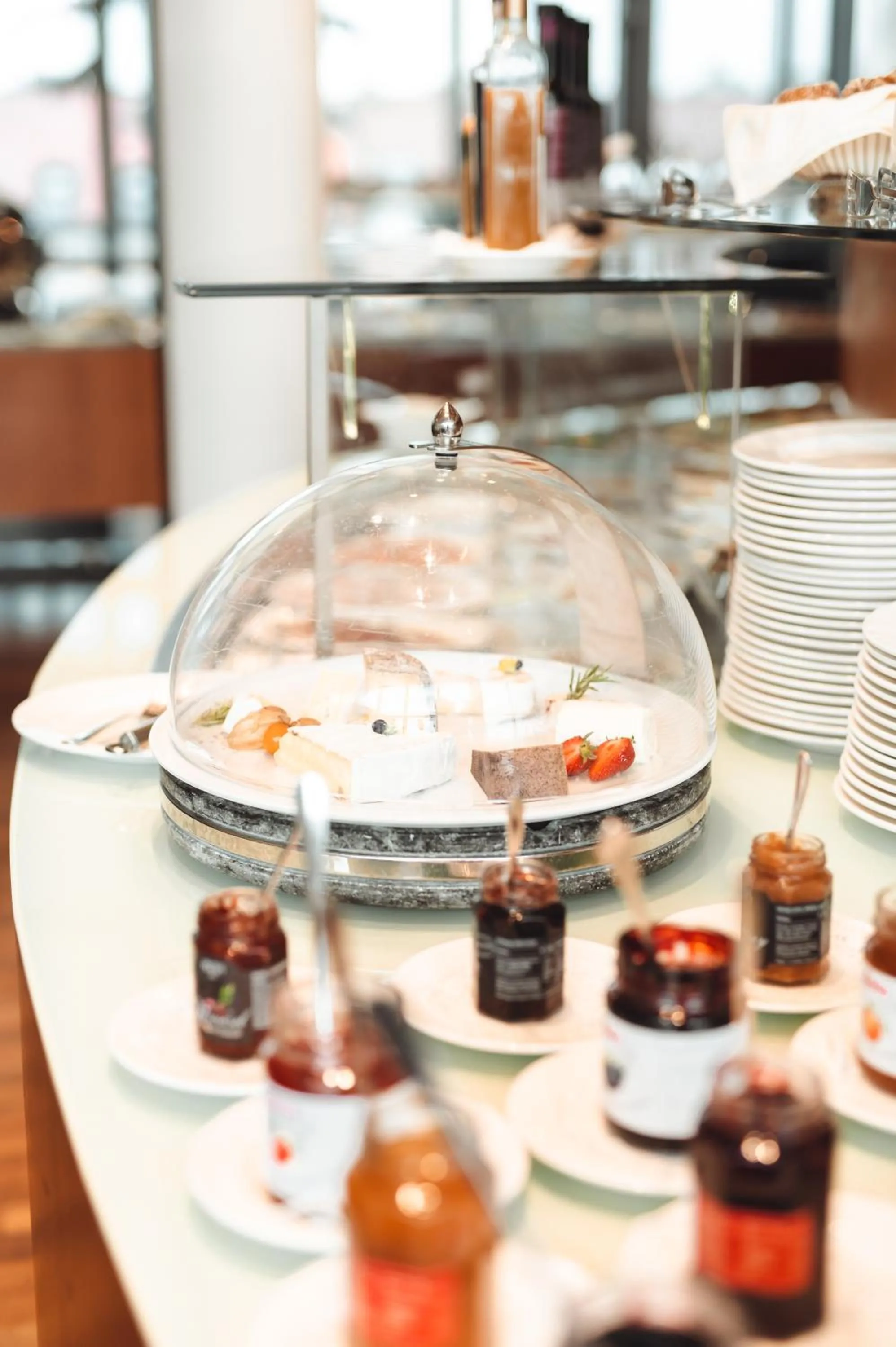 Buffet breakfast in The PENZ Hotel