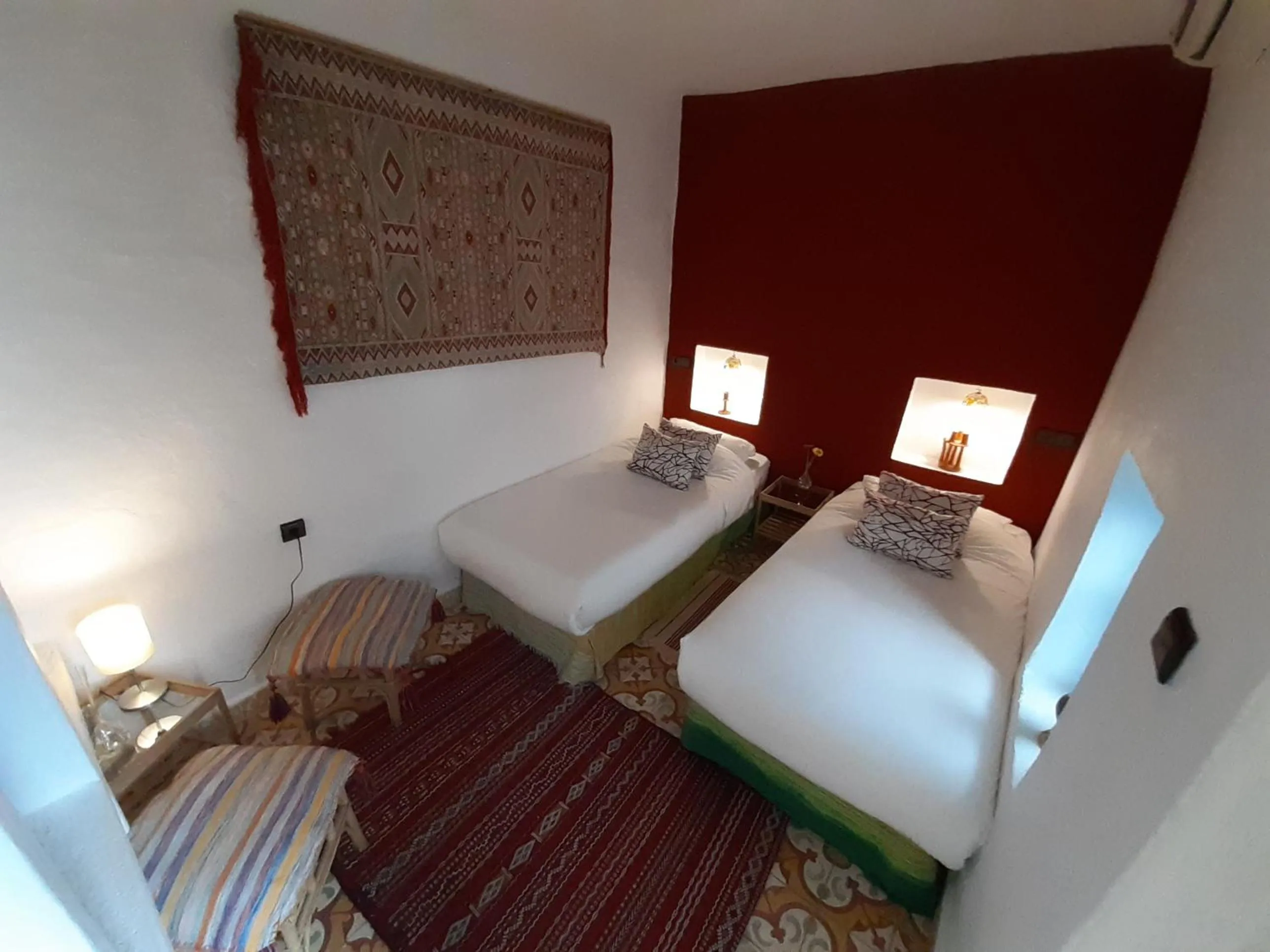 Bed in Hotel Casa Miguel