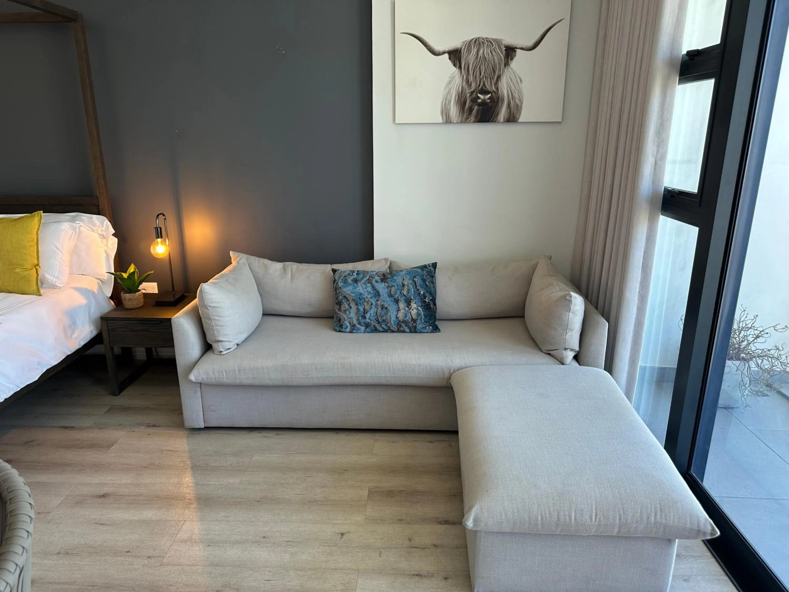 Seating area, Bed in Urban Elephant 16 On Bree