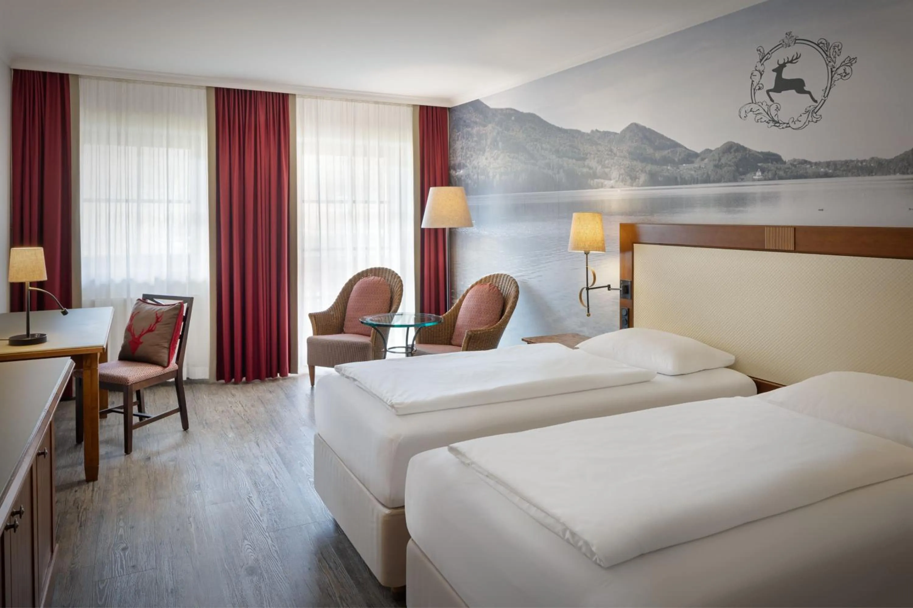 Photo of the whole room, Bed in Arabella Jagdhof Resort am Fuschlsee, a Tribute Portfolio Hotel