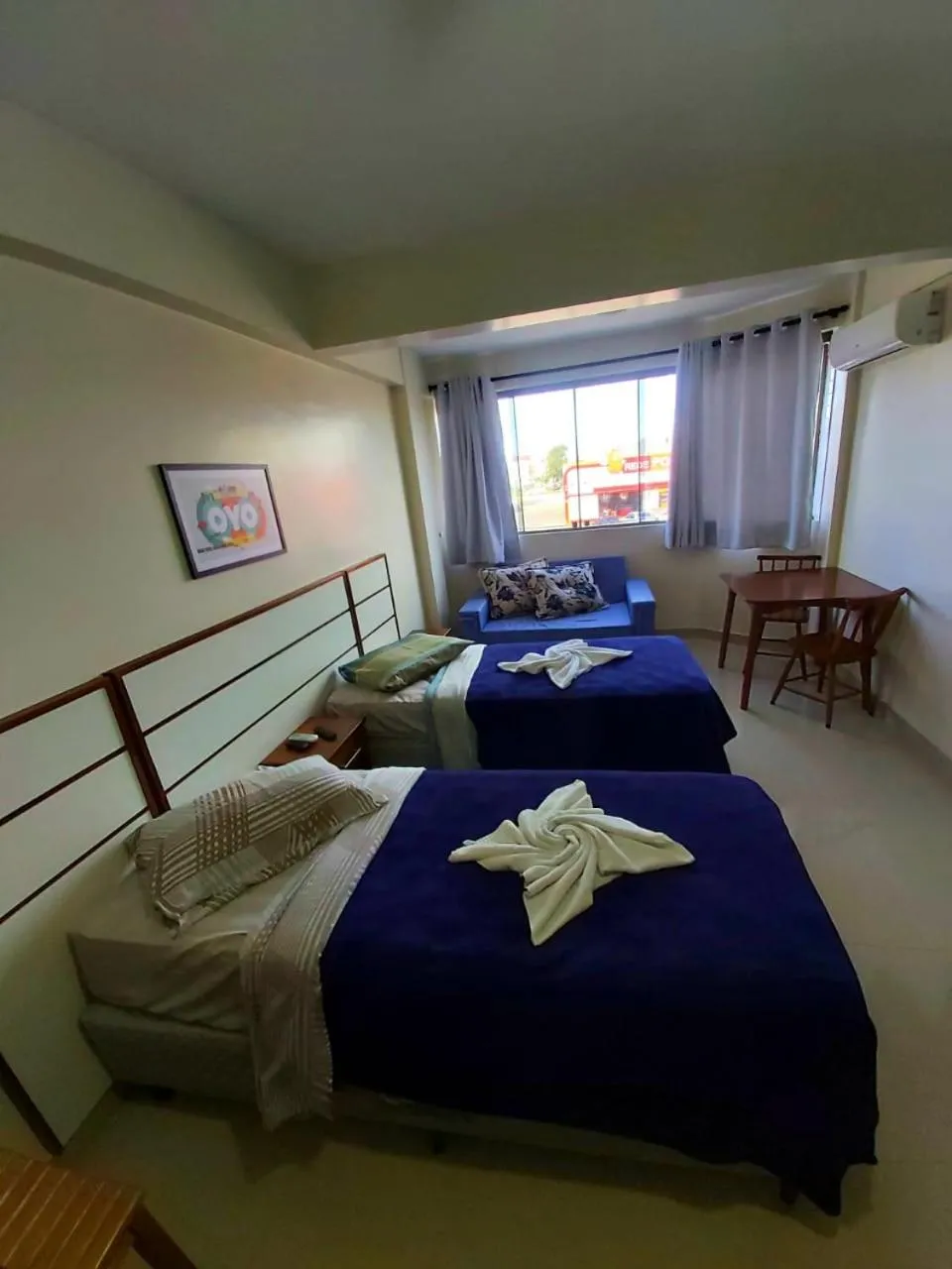 Bed in Apart-Hotel Pacífico