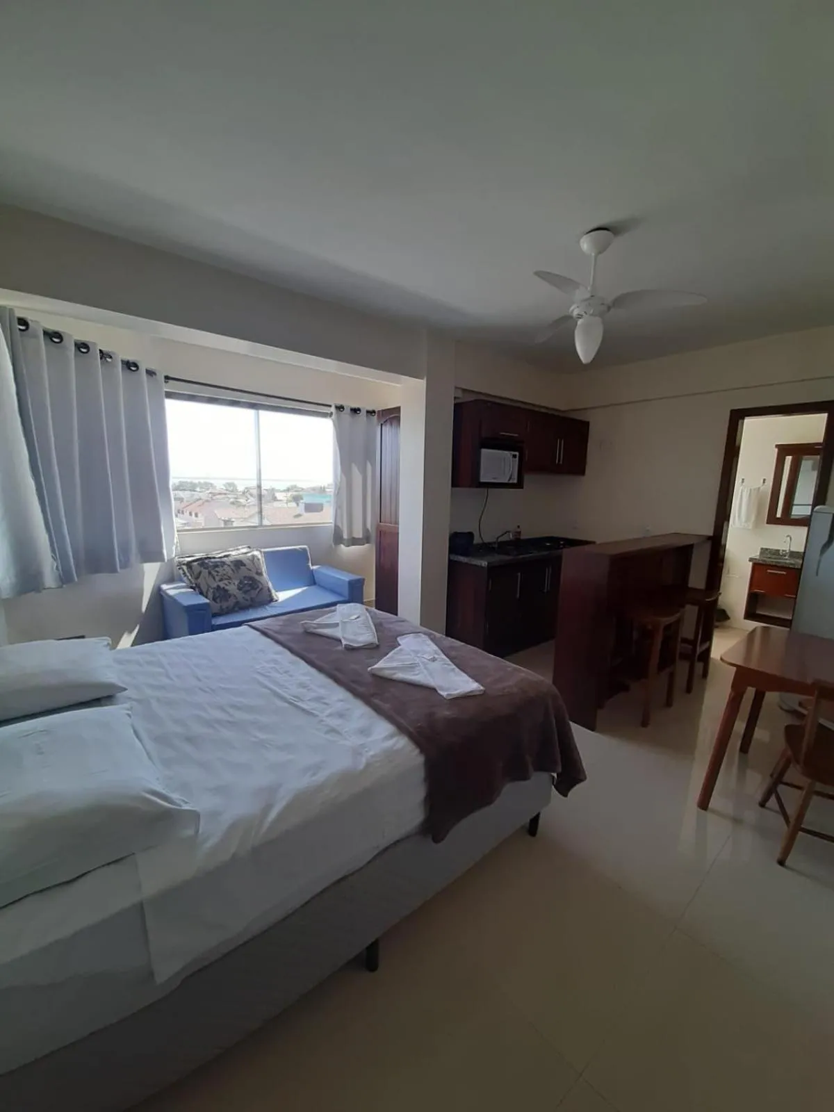 Bed in Apart-Hotel Pacífico