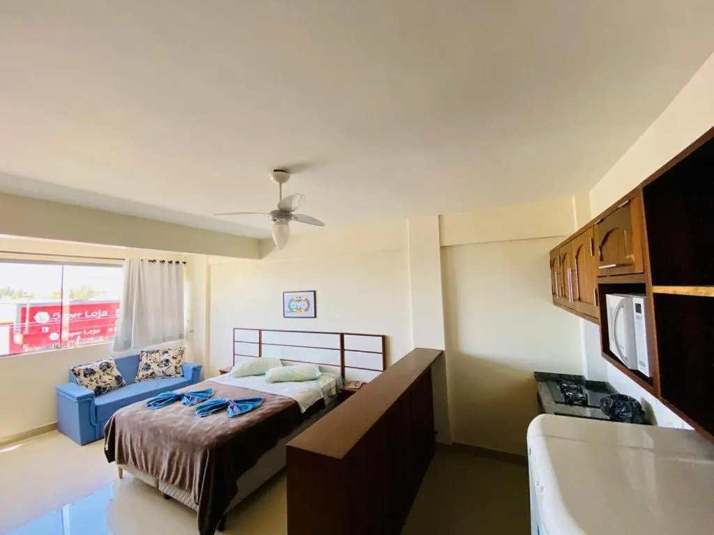 Bed in Apart-Hotel Pacífico
