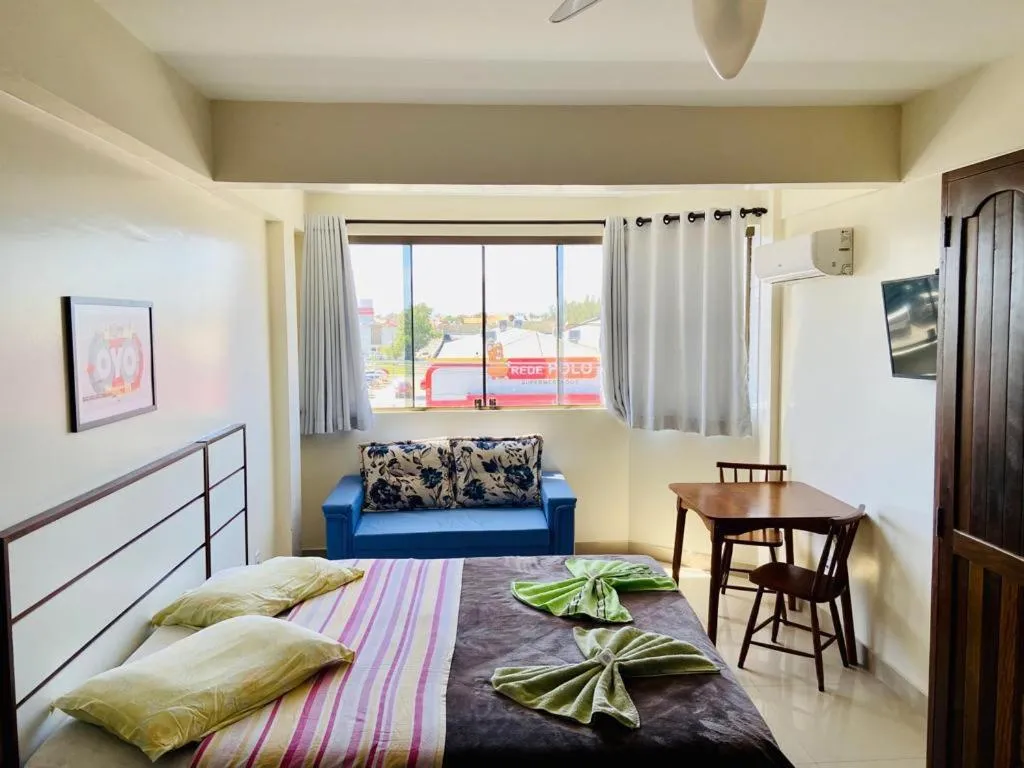 Bed in Apart-Hotel Pacífico