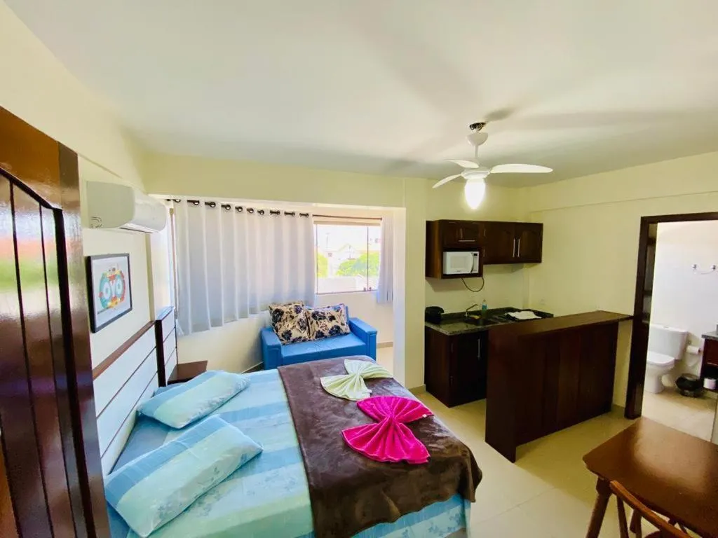 Bed in Apart-Hotel Pacífico