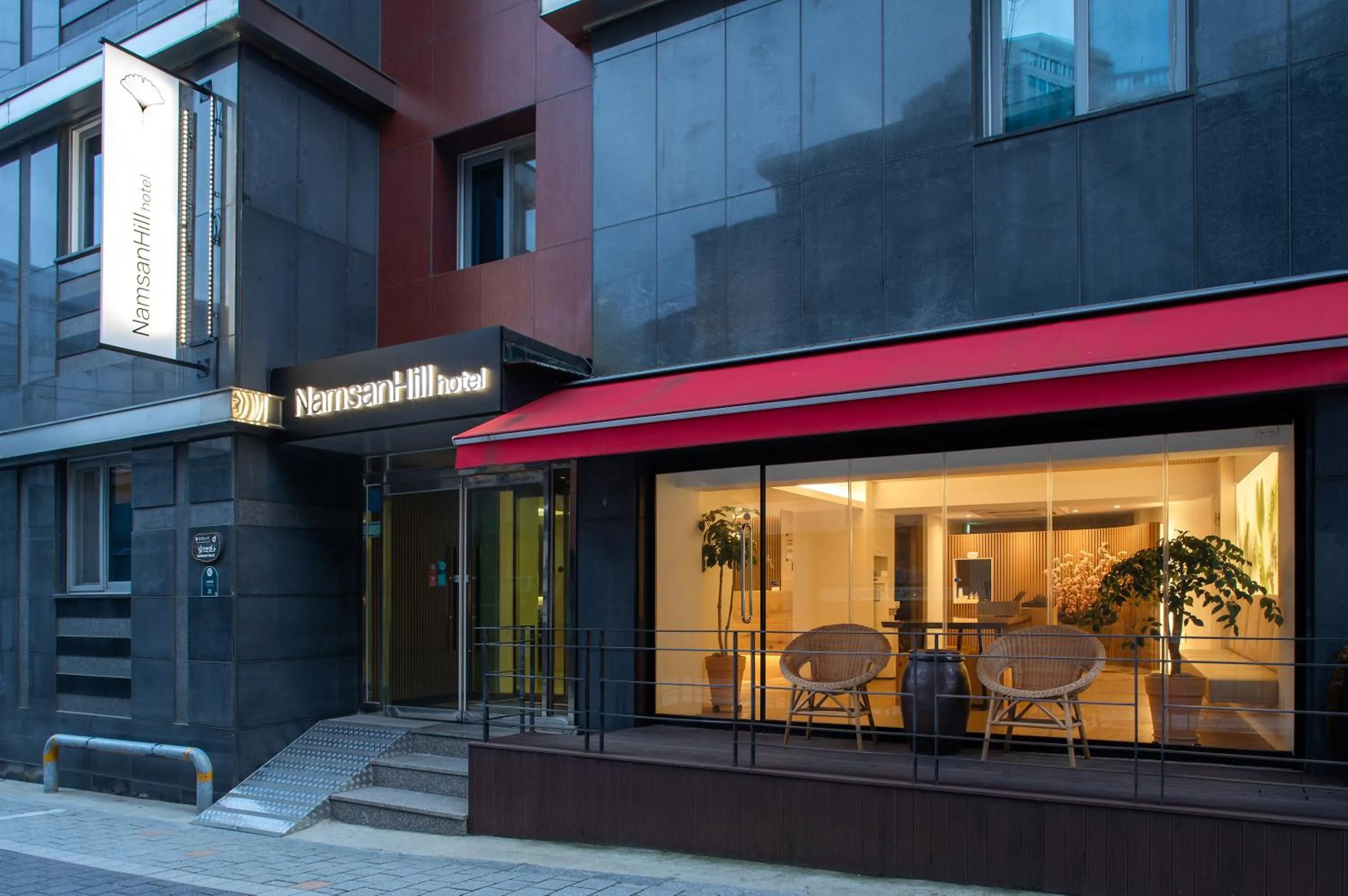 Street view in Namsan Hill Hotel