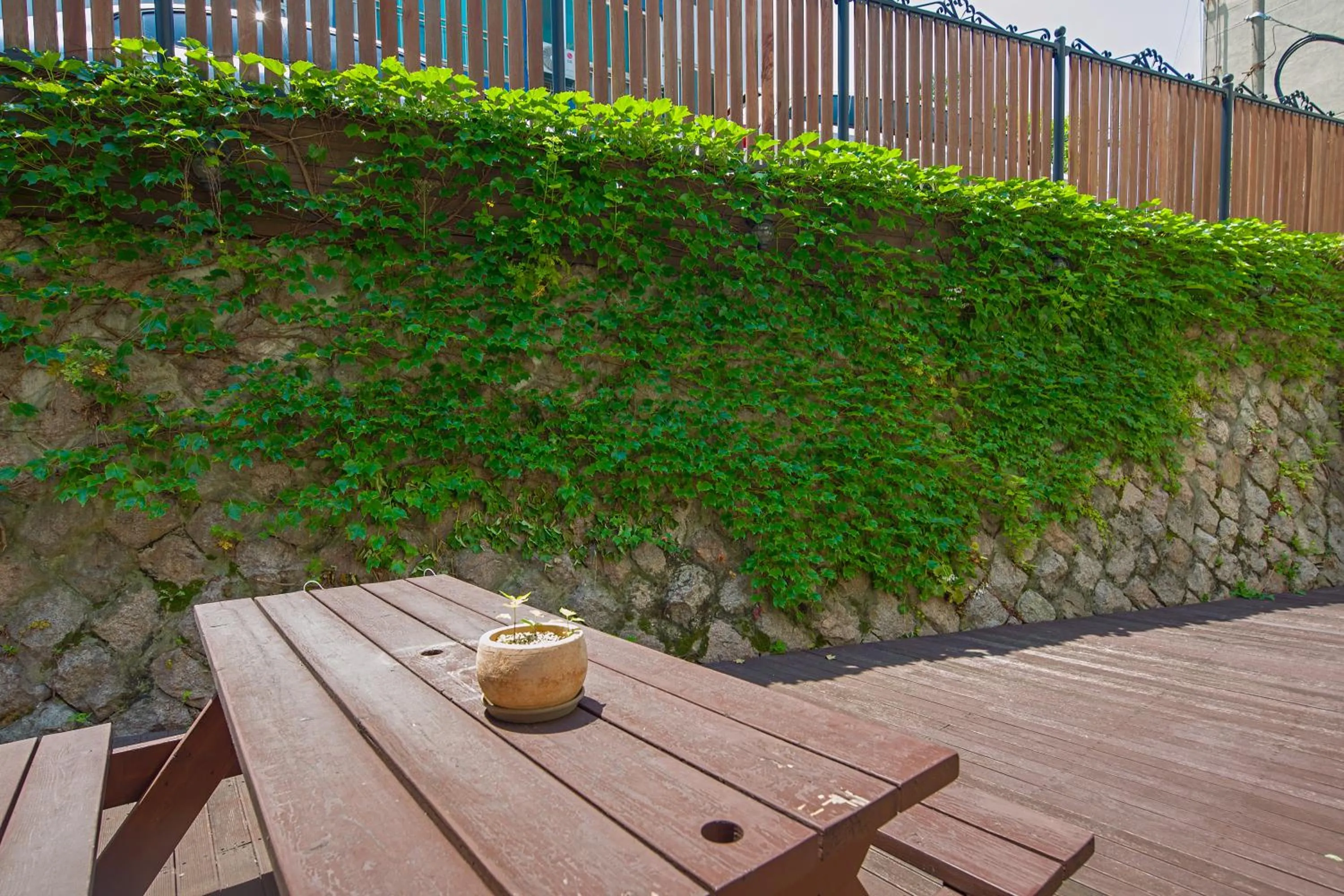 Balcony/Terrace in Namsan Hill Hotel