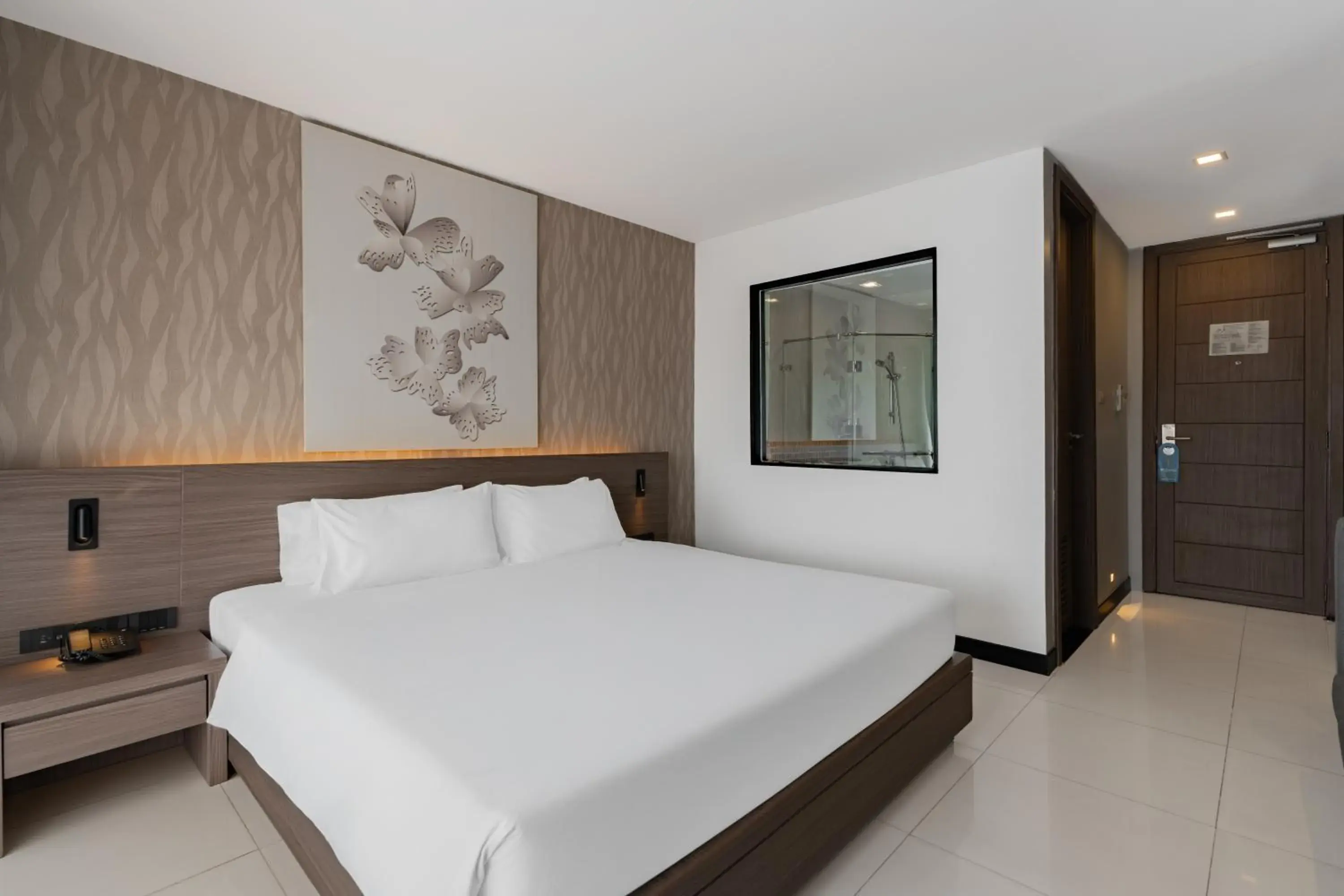 Bedroom, Bed in Citrus Patong Hotel by Compass Hospitality Bedroom, Bed in Citrus Patong Hotel by Compass Hospitality