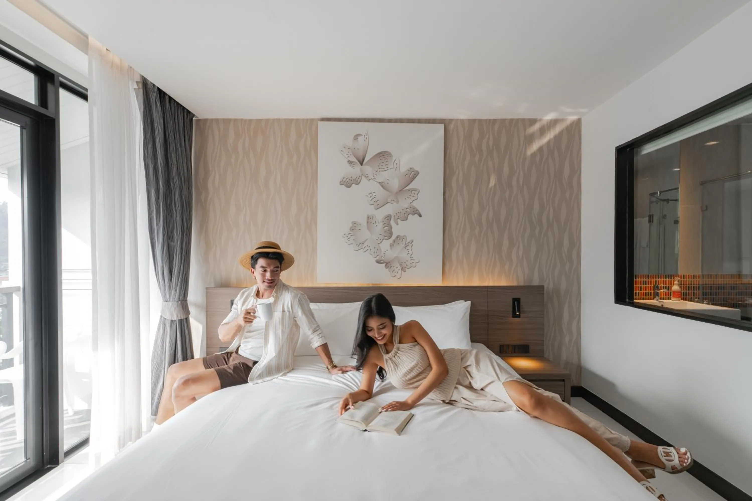 Bed in Citrus Patong Hotel by Compass Hospitality
